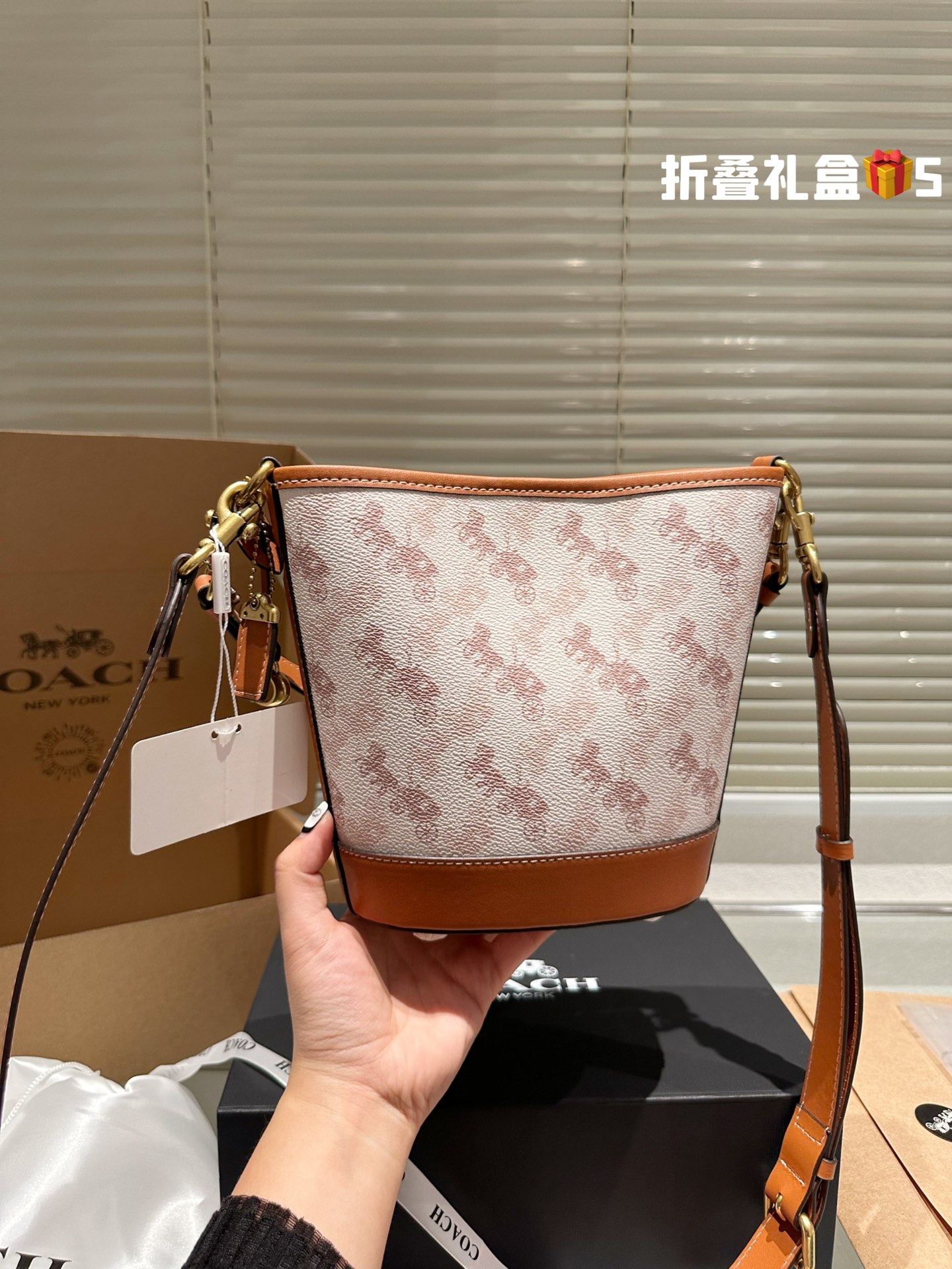 COACH DAKOTA Bucket Bag 036 LLS071 21cm