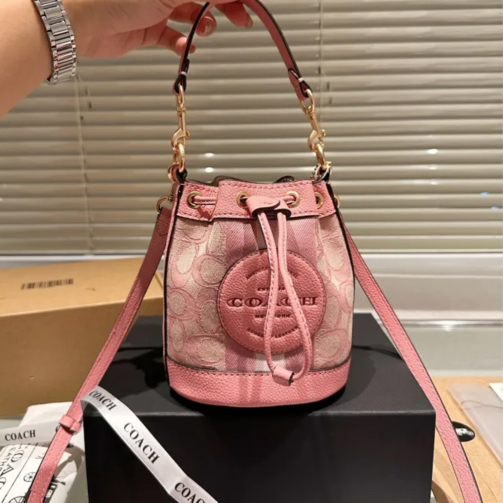 COACH DEMPSEY Bucket Bag 009 LLS561 18cm
