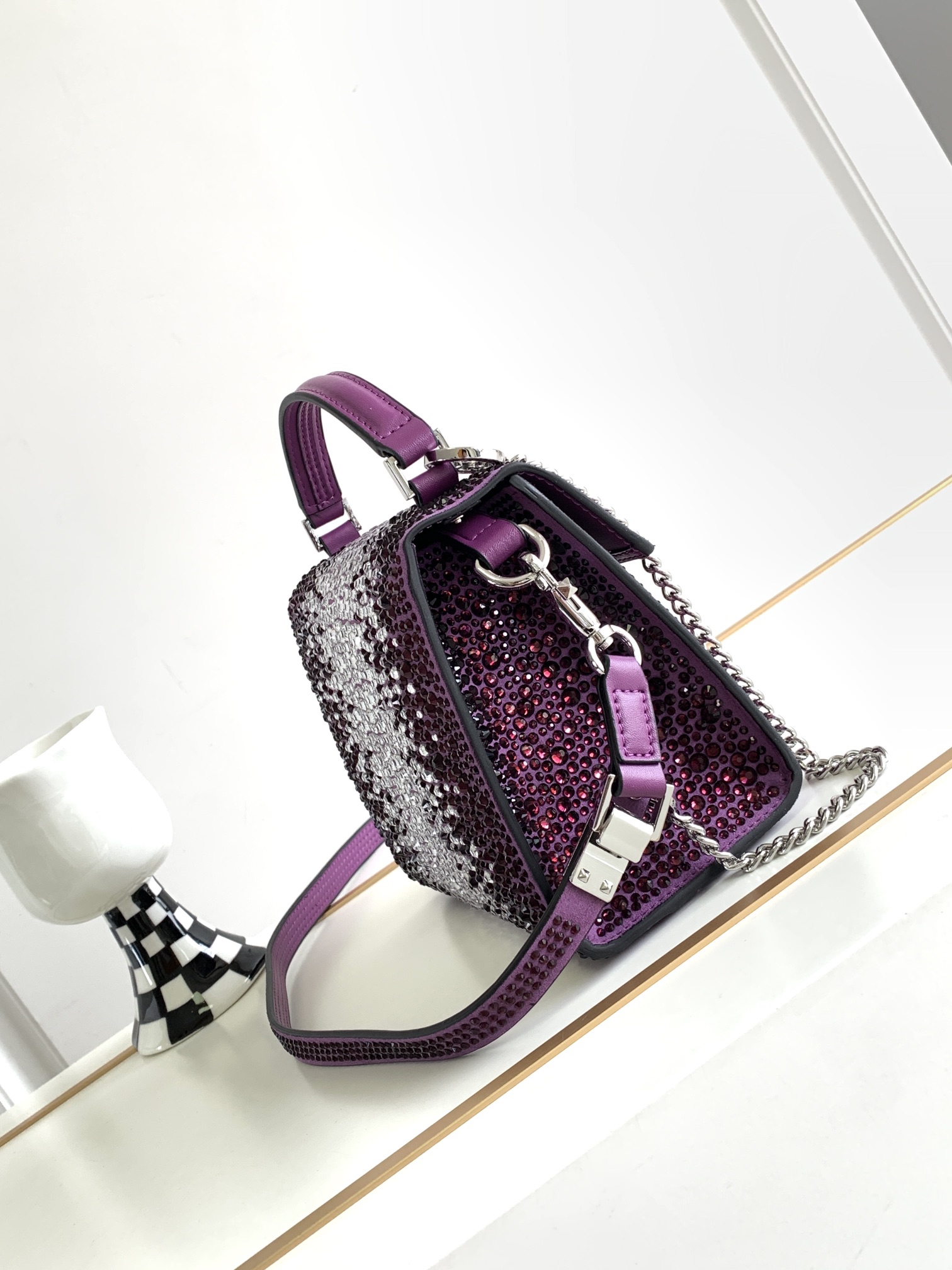 Valentino VSLING Mini Handbag 9856 MTX042 19cm