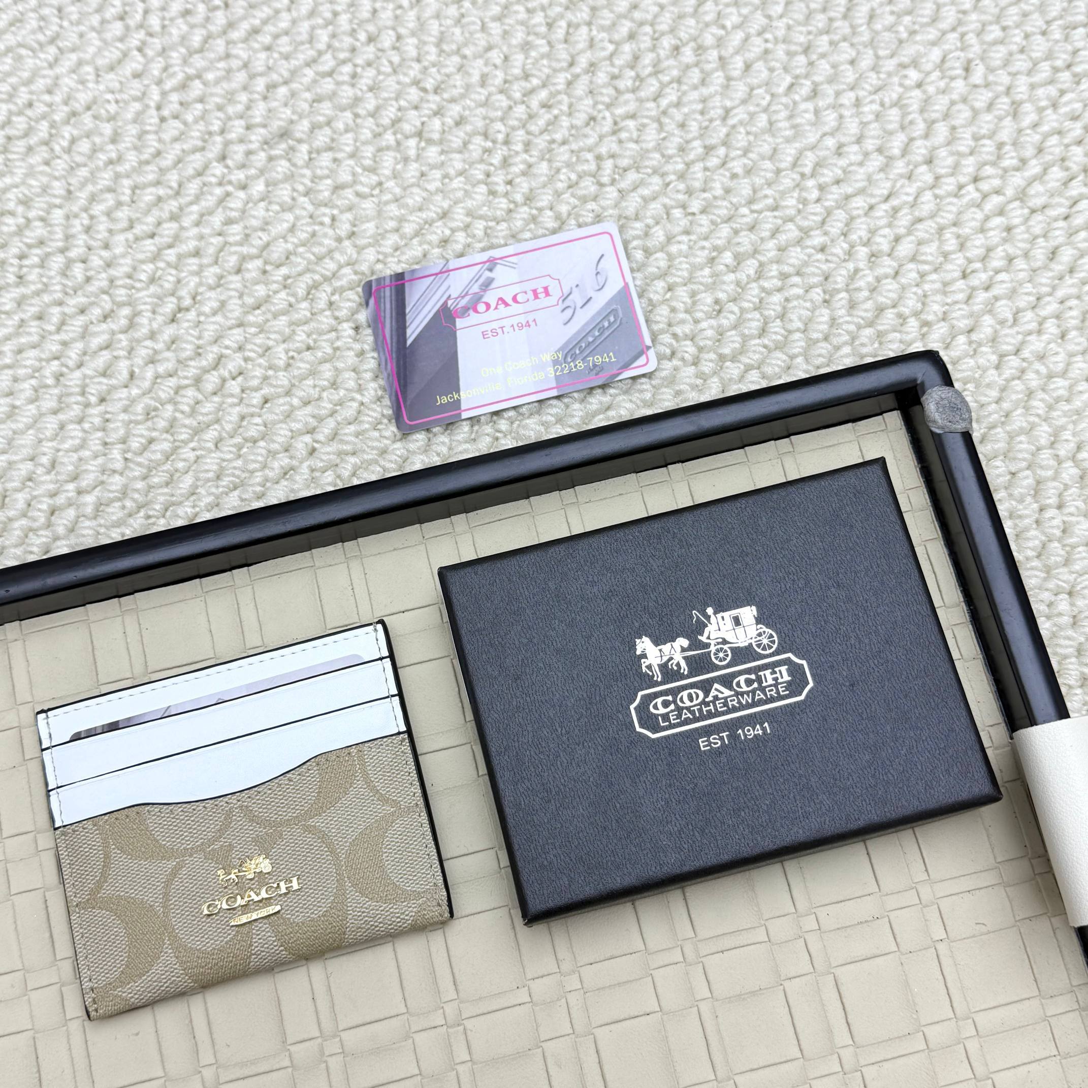 Coach Mini Card Case 5786