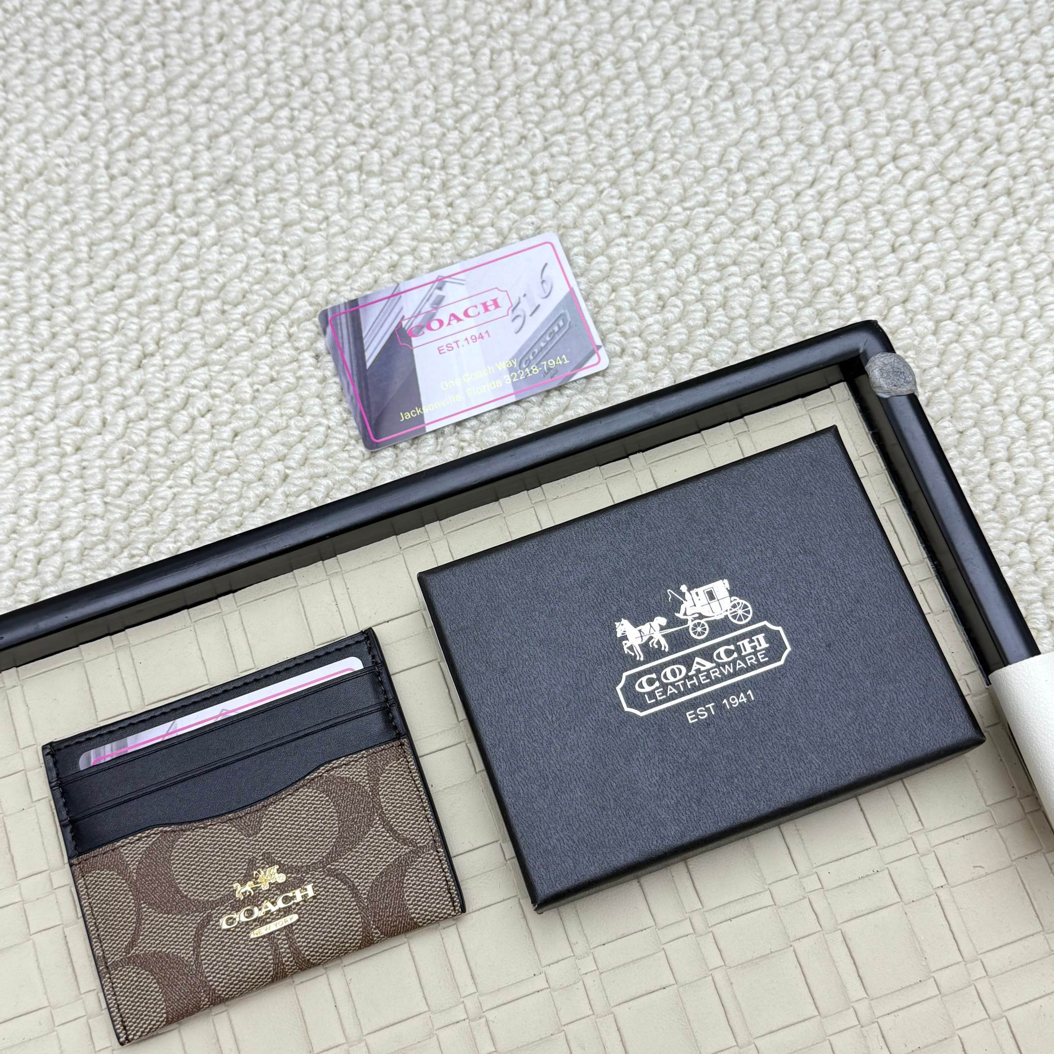 Coach Mini Card Case 5786