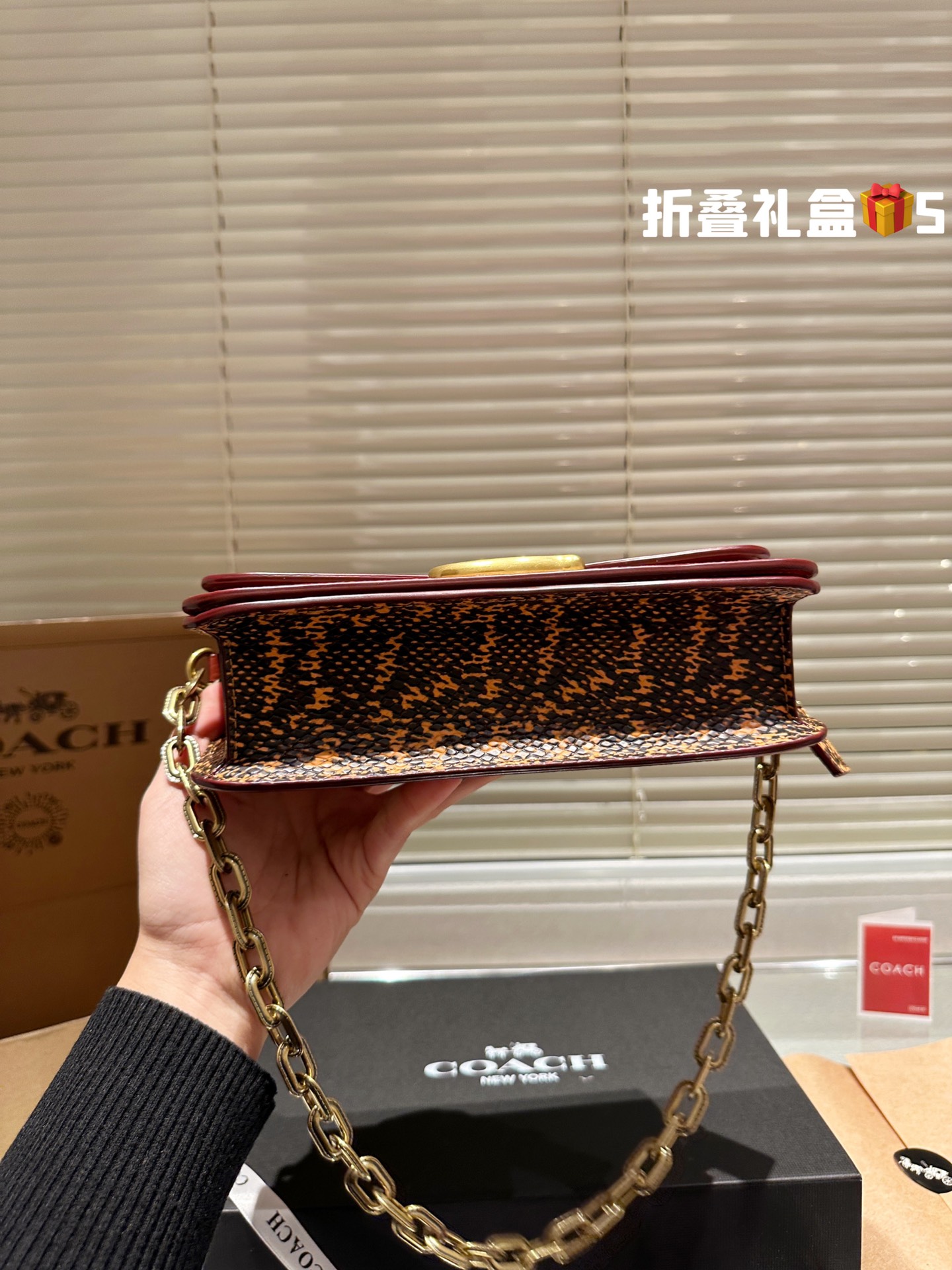 COACH IDOL Chain Bag 034 LLS512 23cm