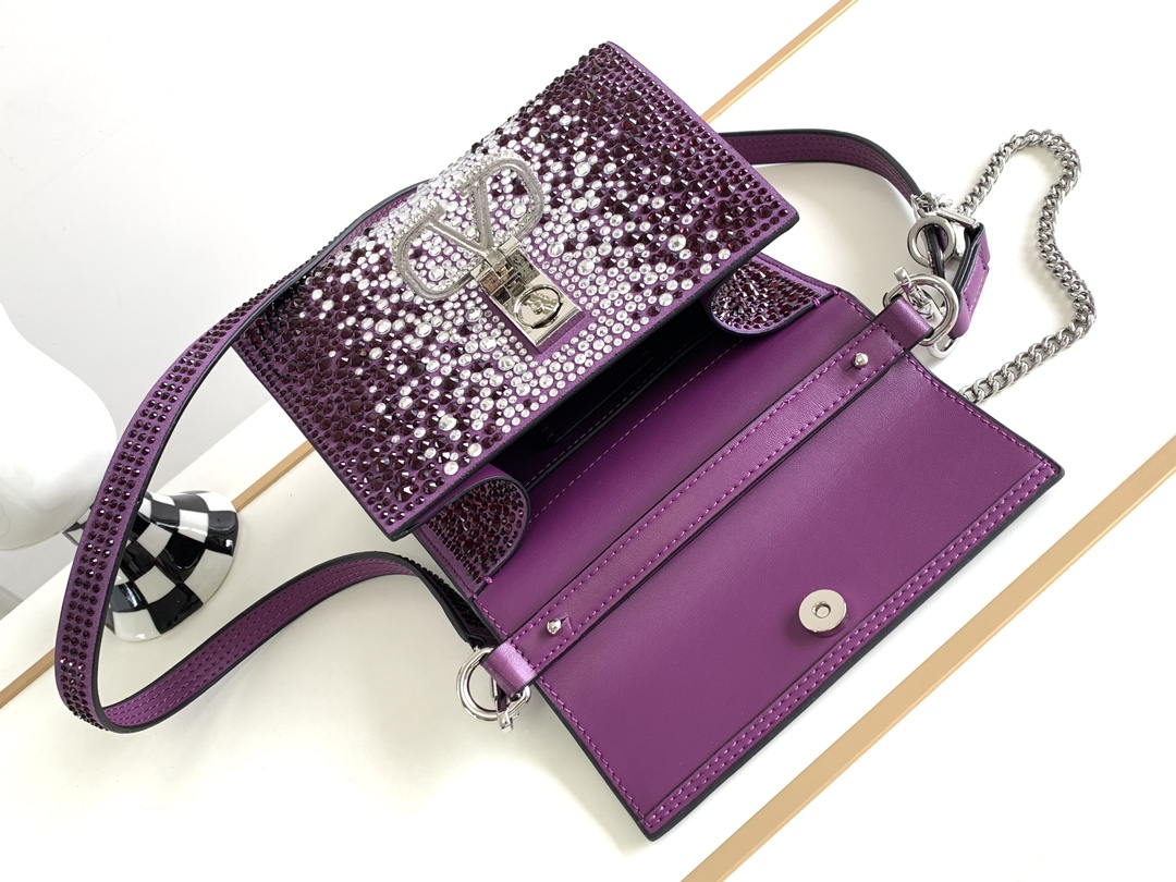 Valentino VSLING Mini Handbag 9856 MTX042 19cm