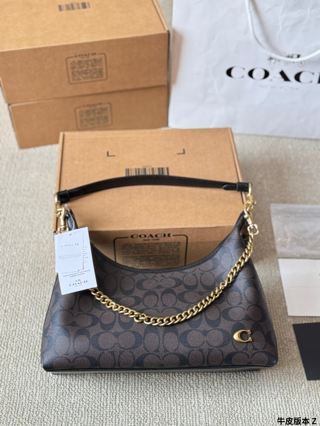 Coach Juliet hobo Bag 001 DB571 28cm