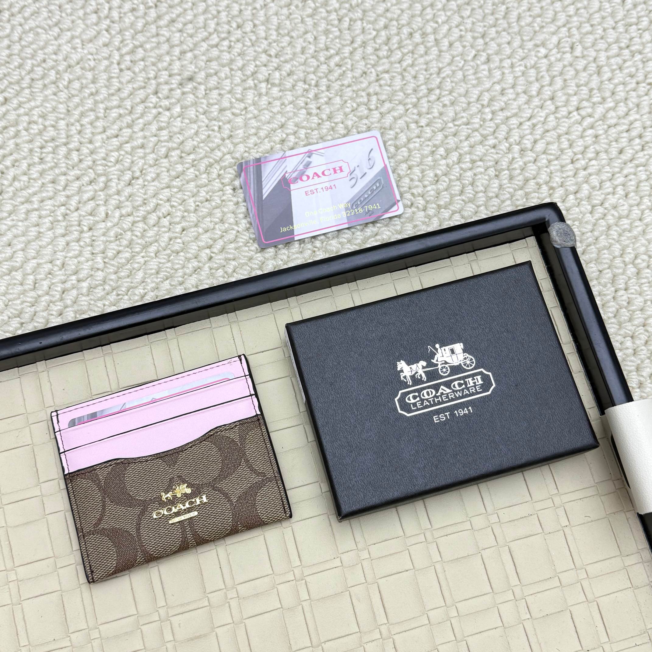 Coach Mini Card Case 5786