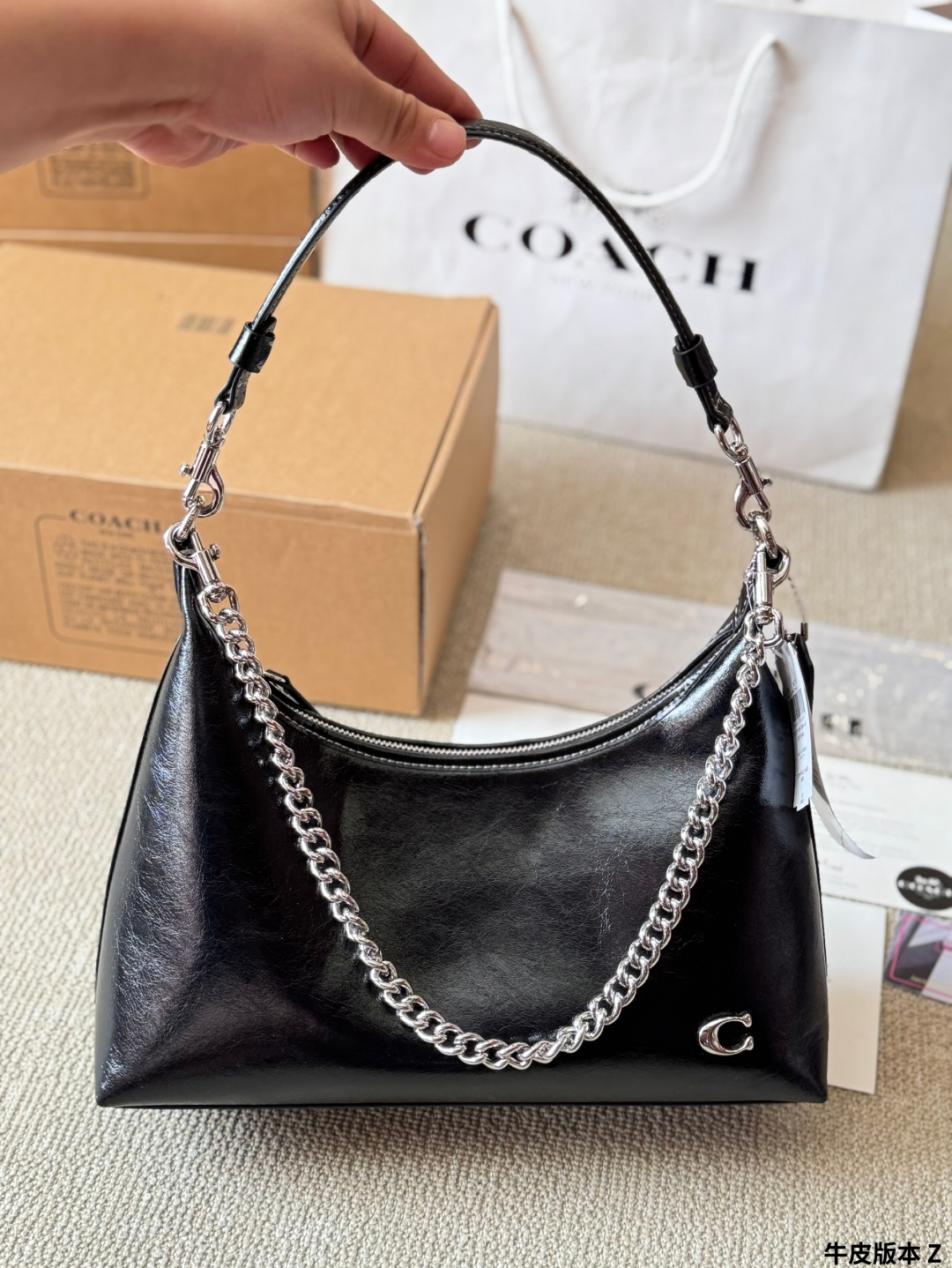 Coach Juliet hobo Bag 001 DB571 28cm
