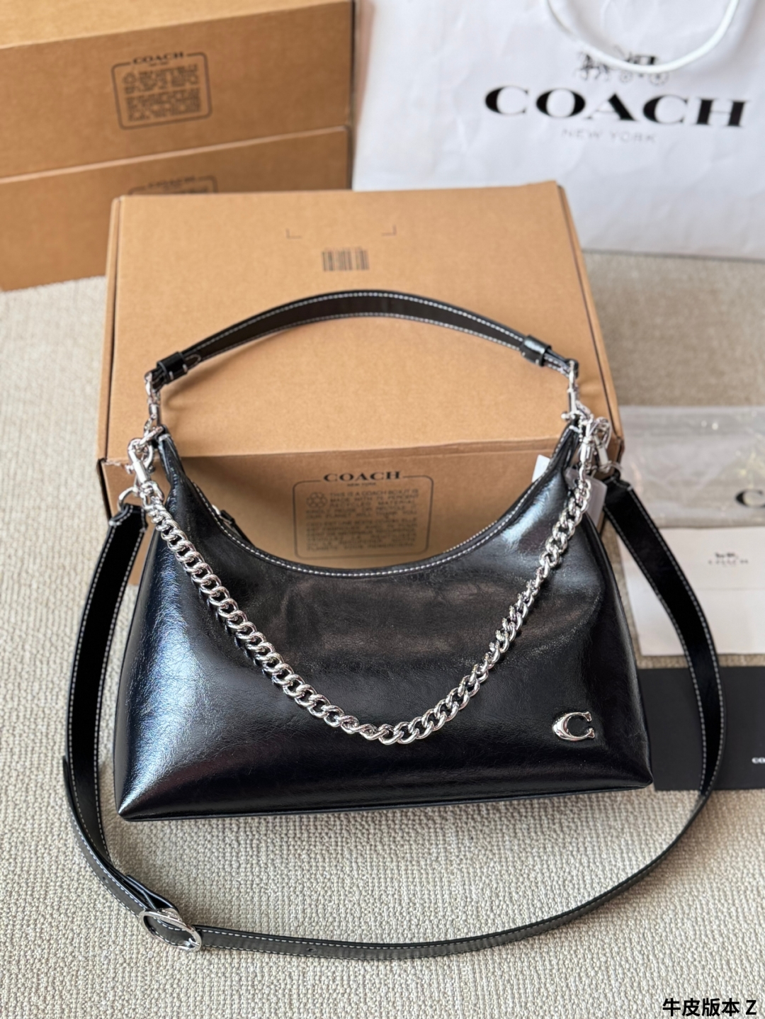 Coach Juliet hobo Bag 001 DB571 28cm