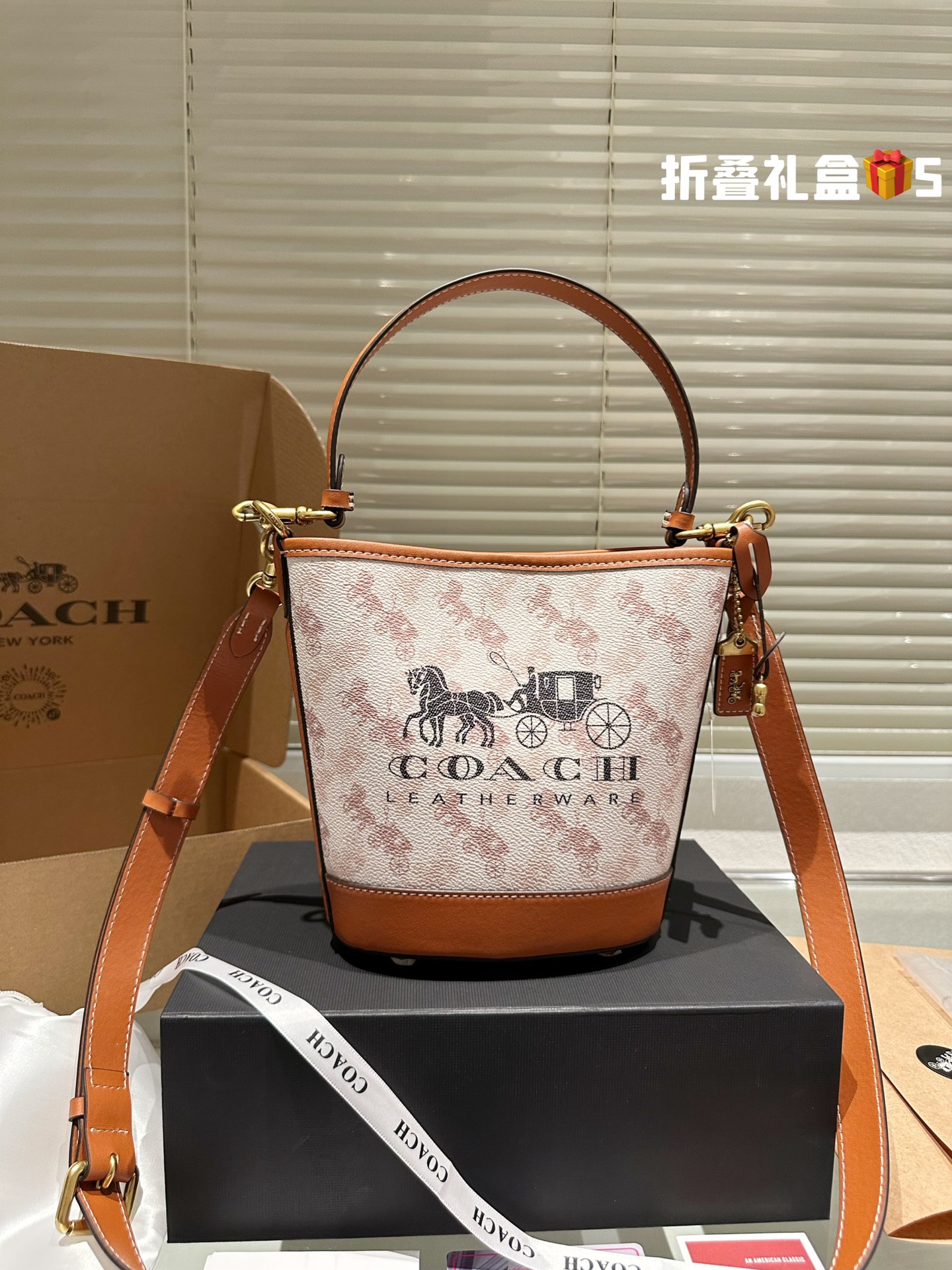 COACH DAKOTA Bucket Bag 036 LLS071 21cm