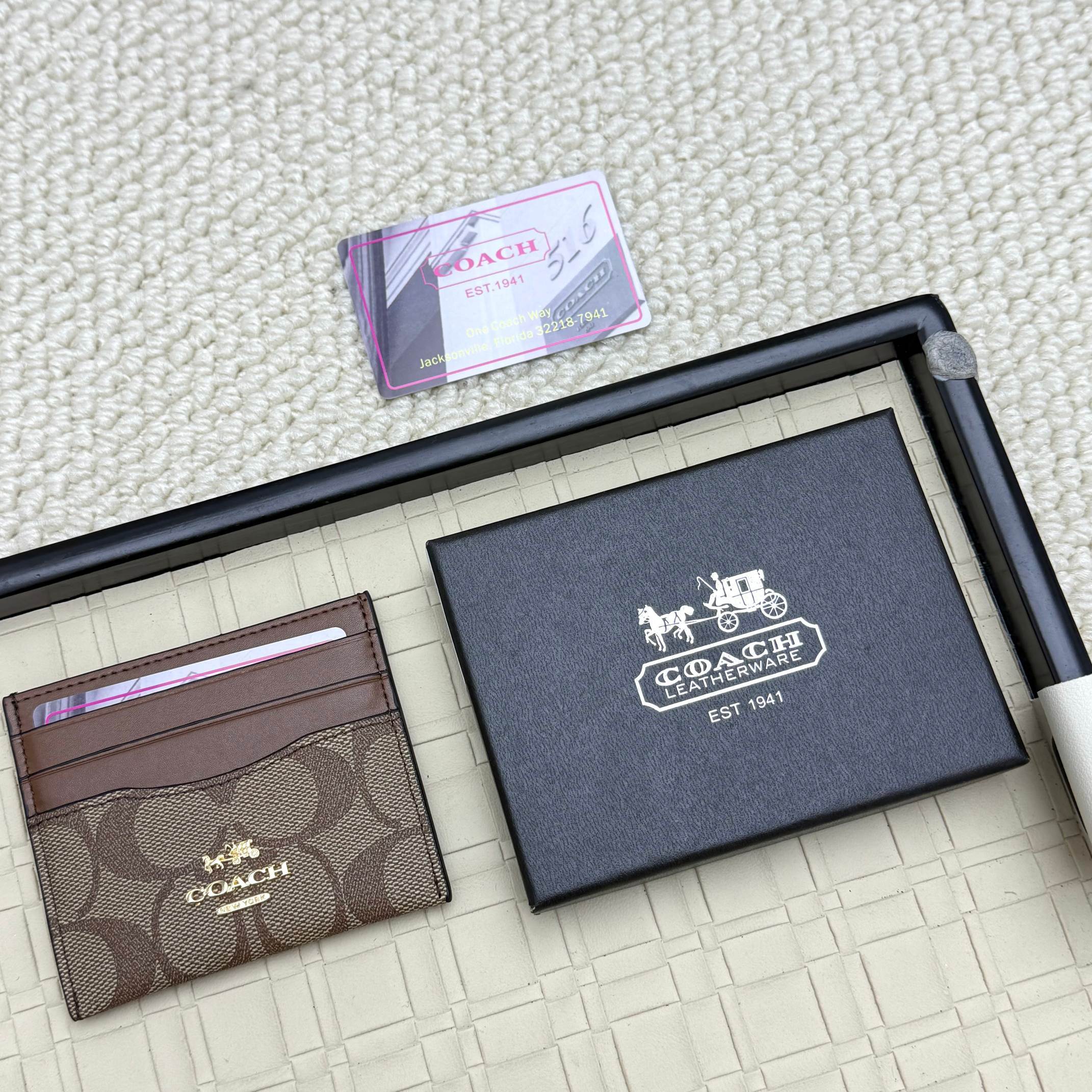 Coach Mini Card Case 5786