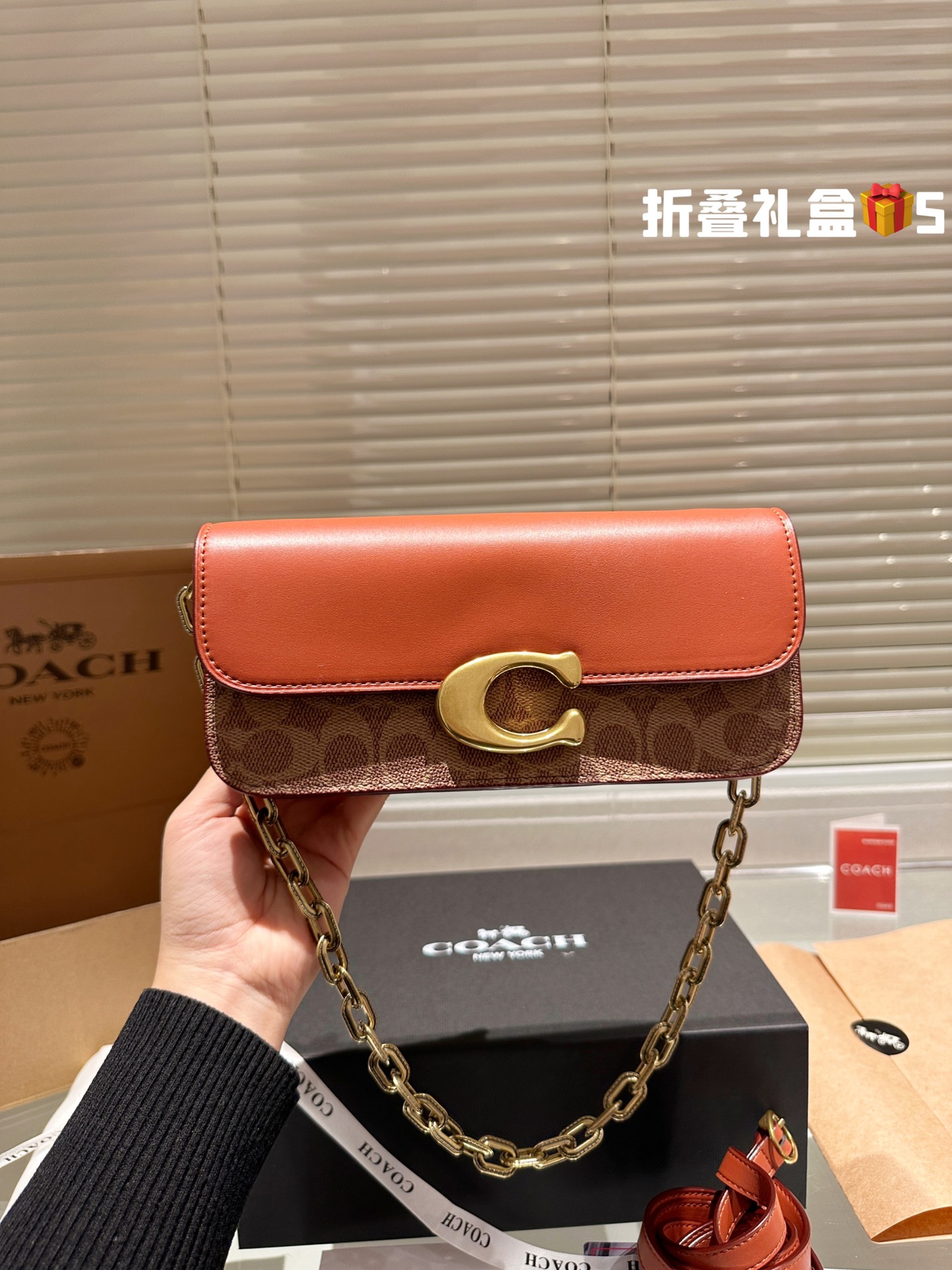 COACH IDOL Chain Bag 034 LLS512 23cm