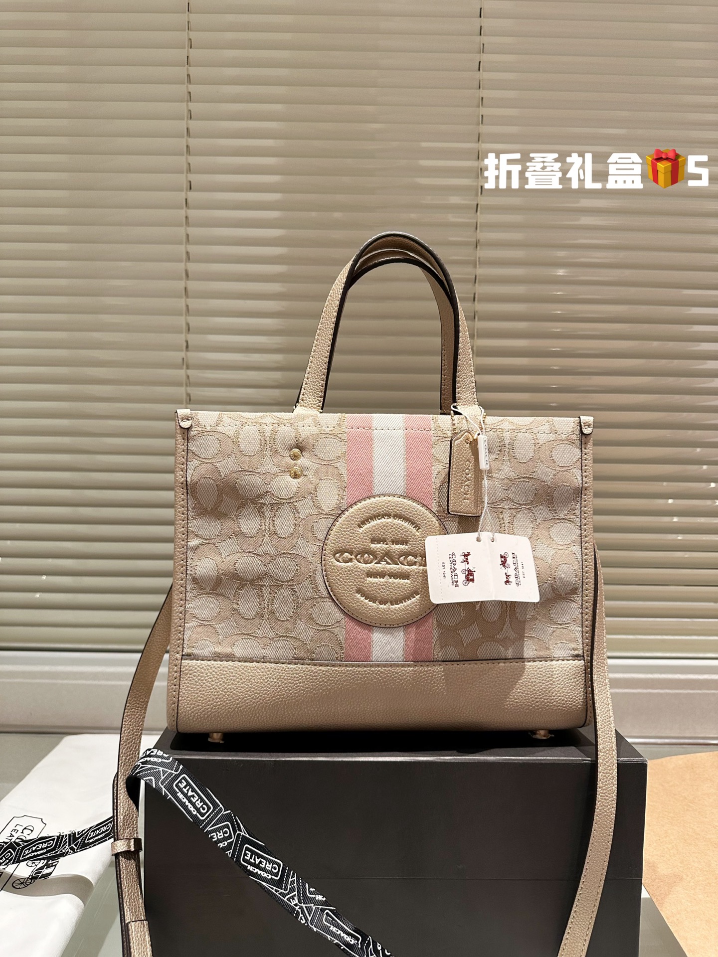 COACH DEMPSEY Tote 015 LLS581 30cm