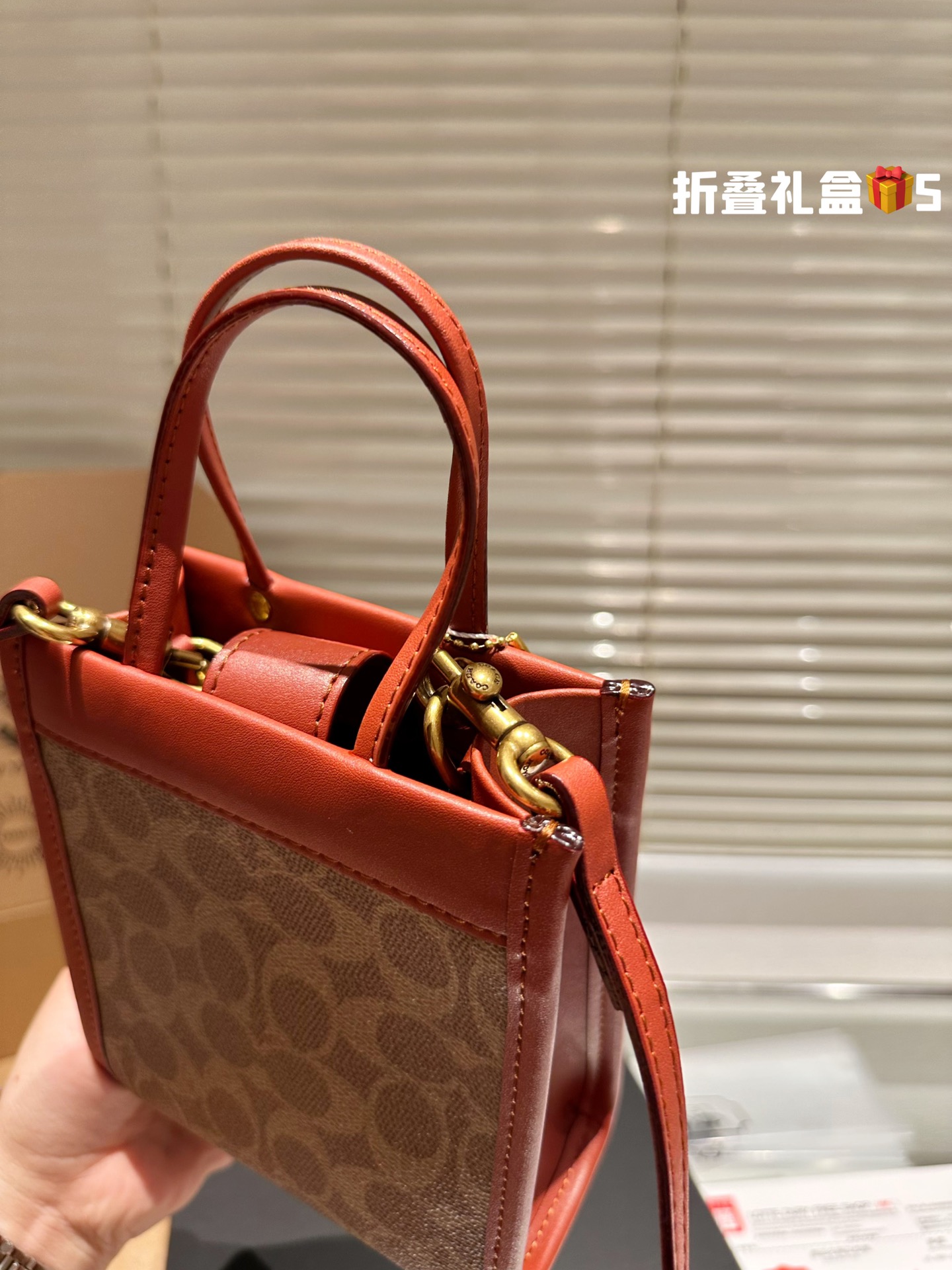 COACH CASHIN Tote 028 LLS051 14.5cm