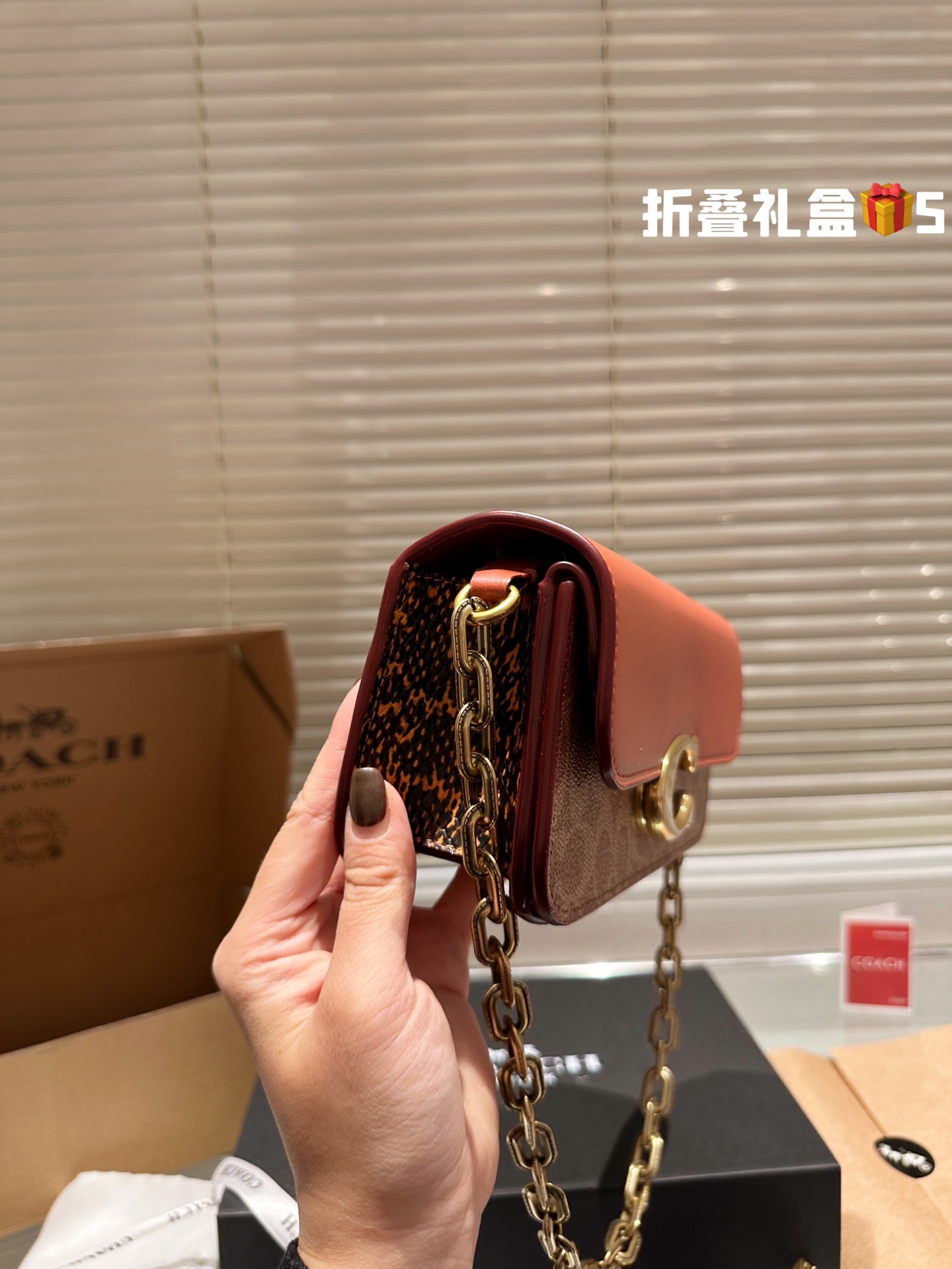 COACH IDOL Chain Bag 034 LLS512 23cm