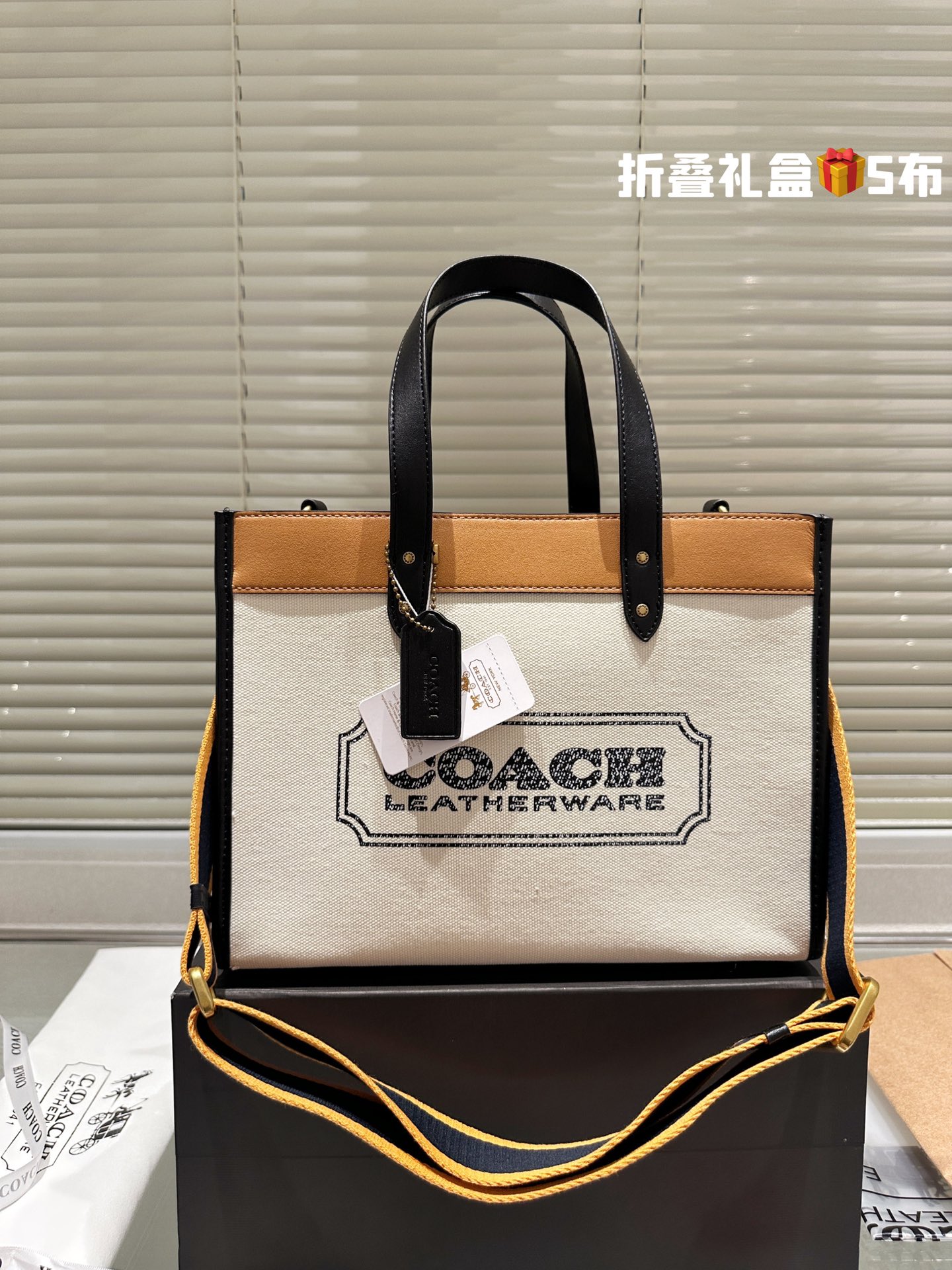 COACH FIELD Tote 027 LLS002 29cm