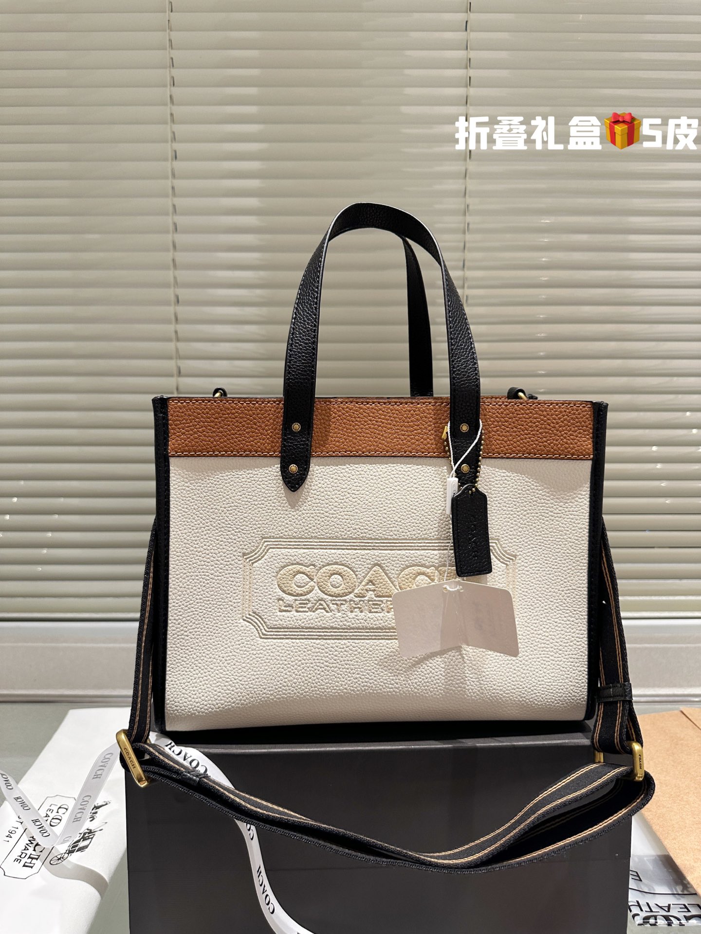 COACH FIELD Tote 027 LLS002 29cm