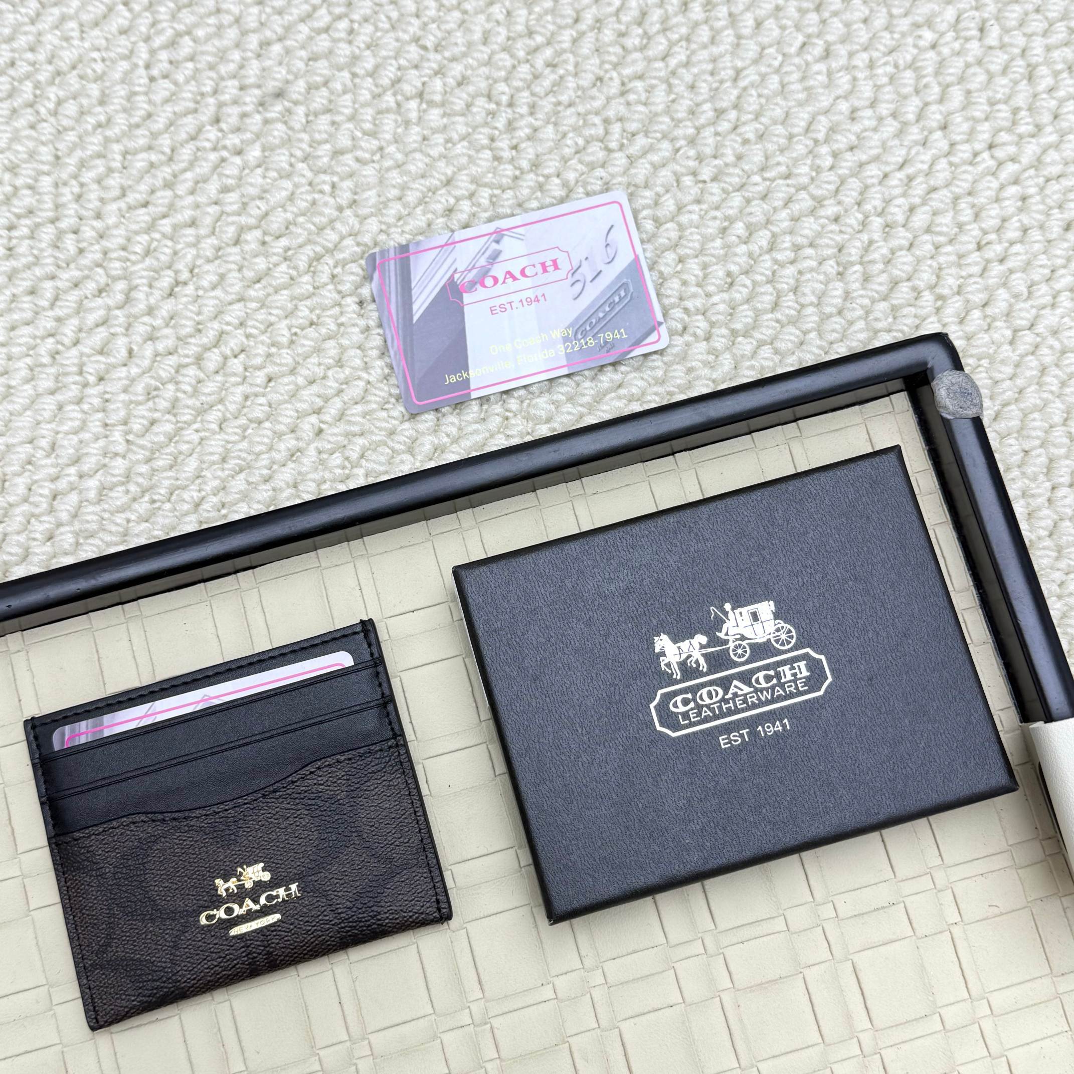 Coach Mini Card Case 5786