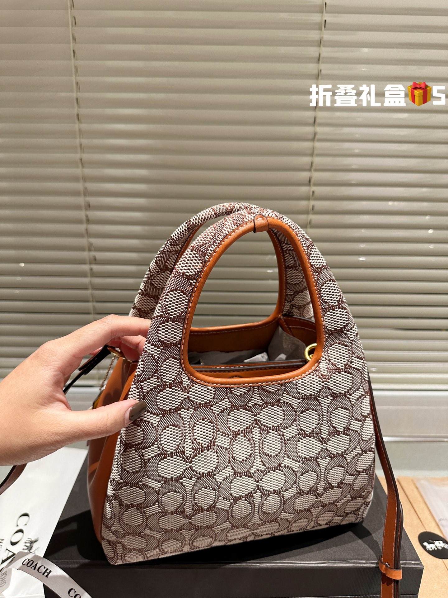 COACH LANA Shoulder Bag 017 LLS581 22cm