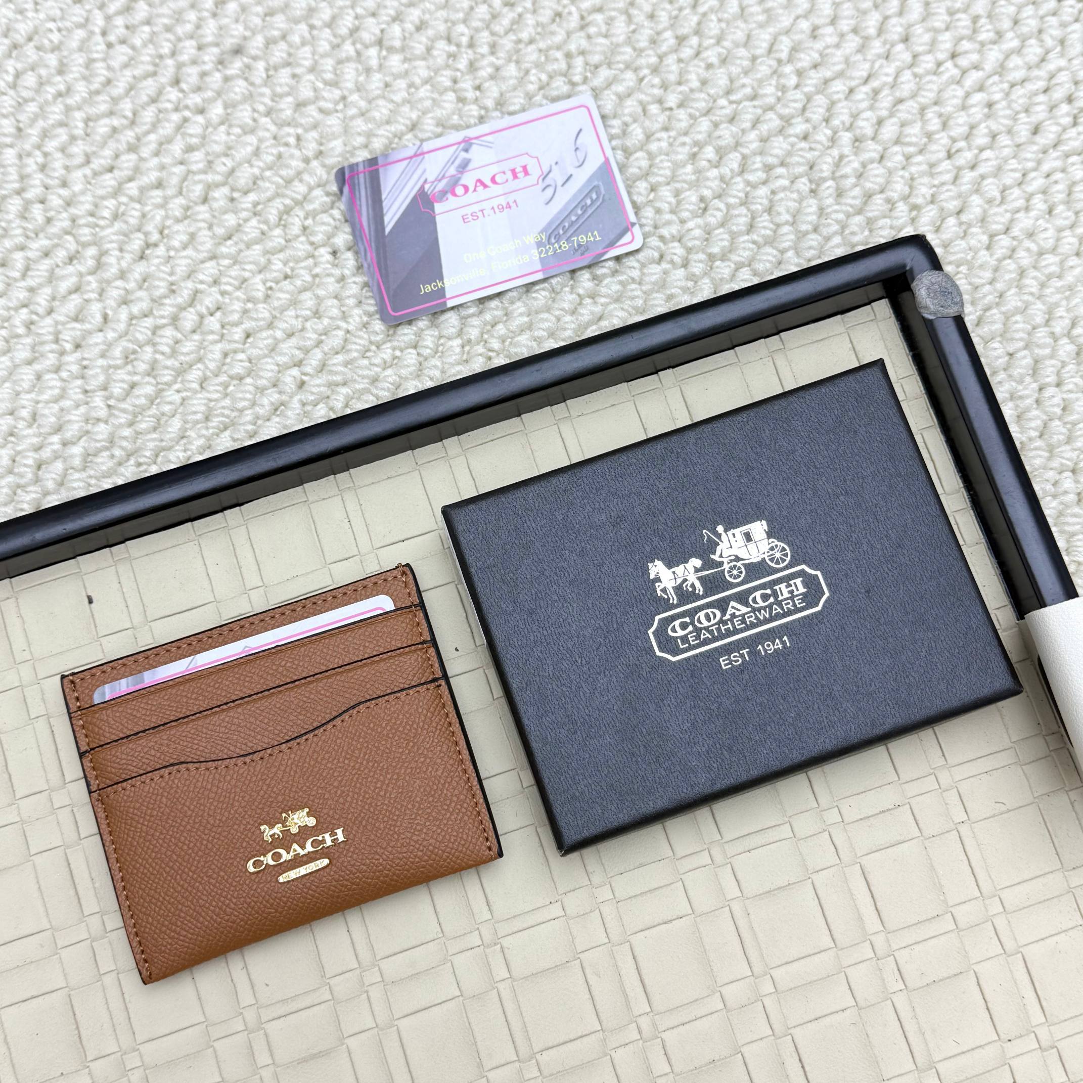 Coach Mini Card Case 5786