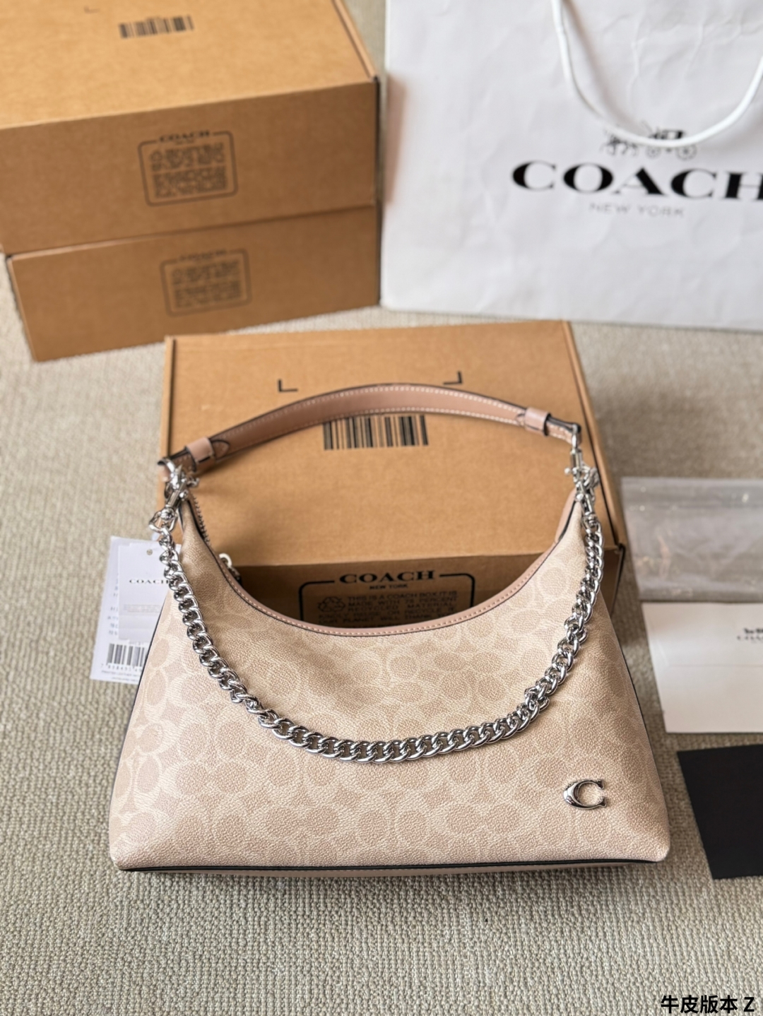 Coach Juliet hobo Bag 001 DB571 28cm