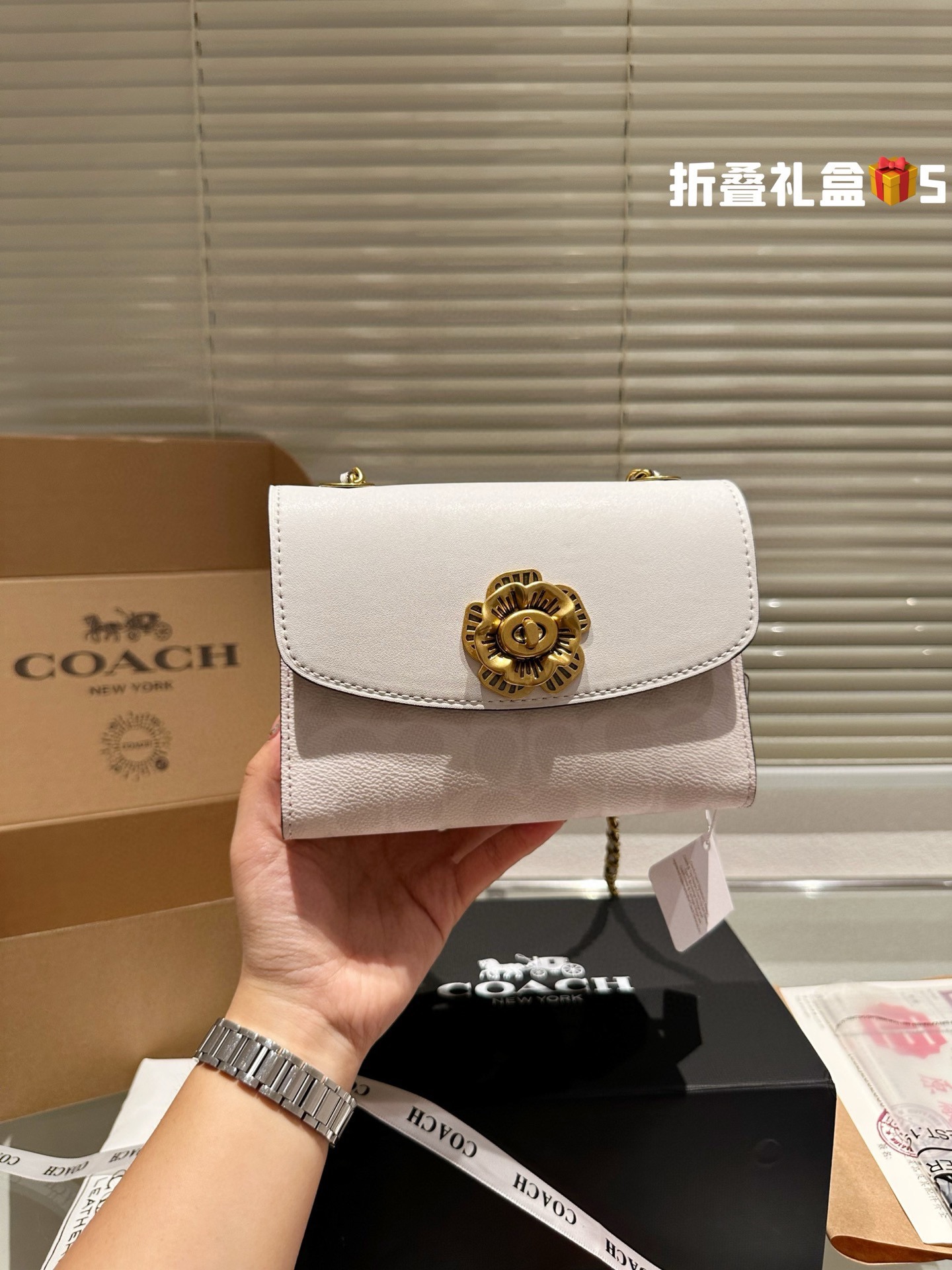COACH MADISON Chain Bag 004 LLS071 18cm