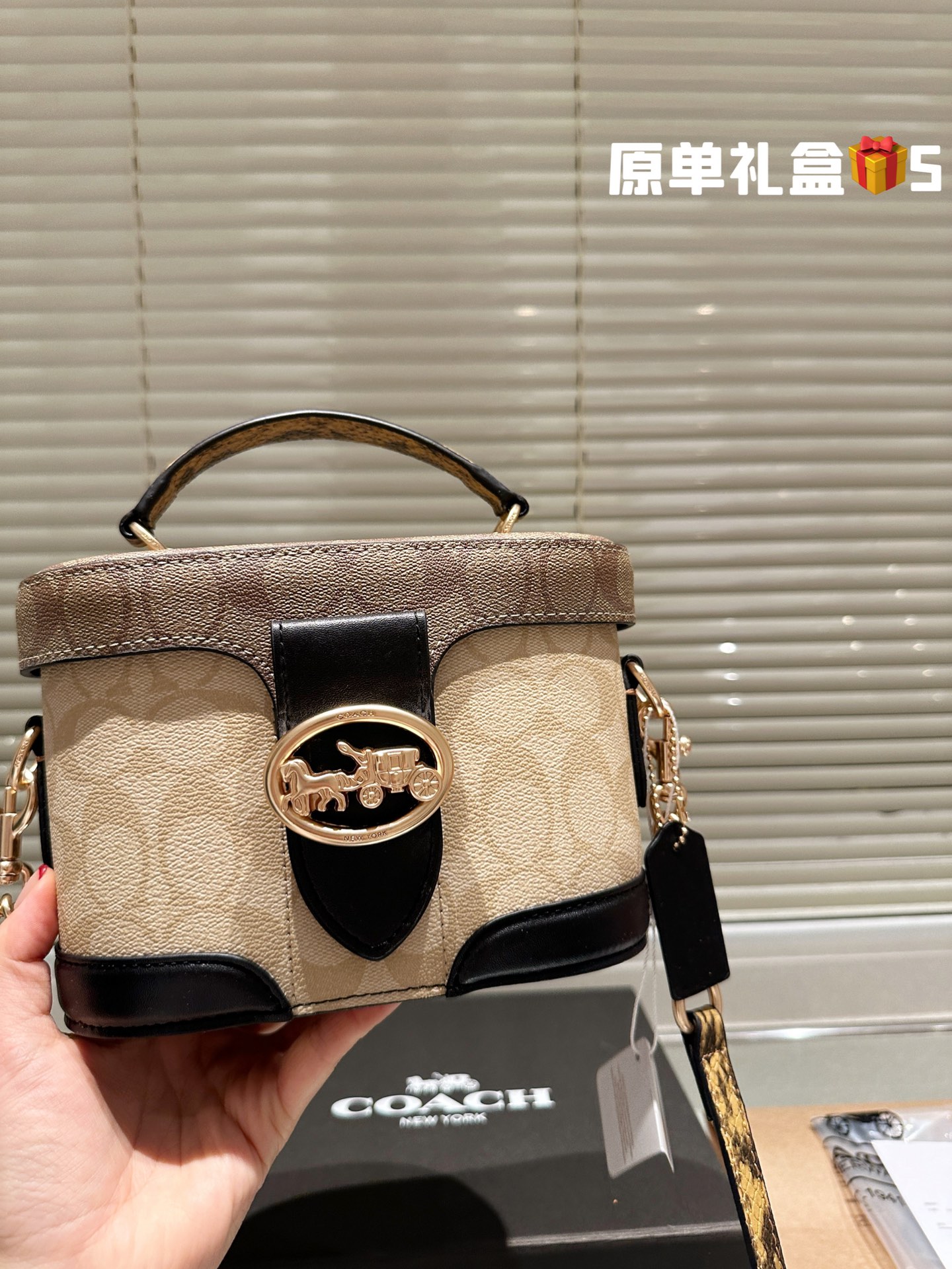 COACH GEORGIE Cosmetic Bag 026 LLS561 21cm