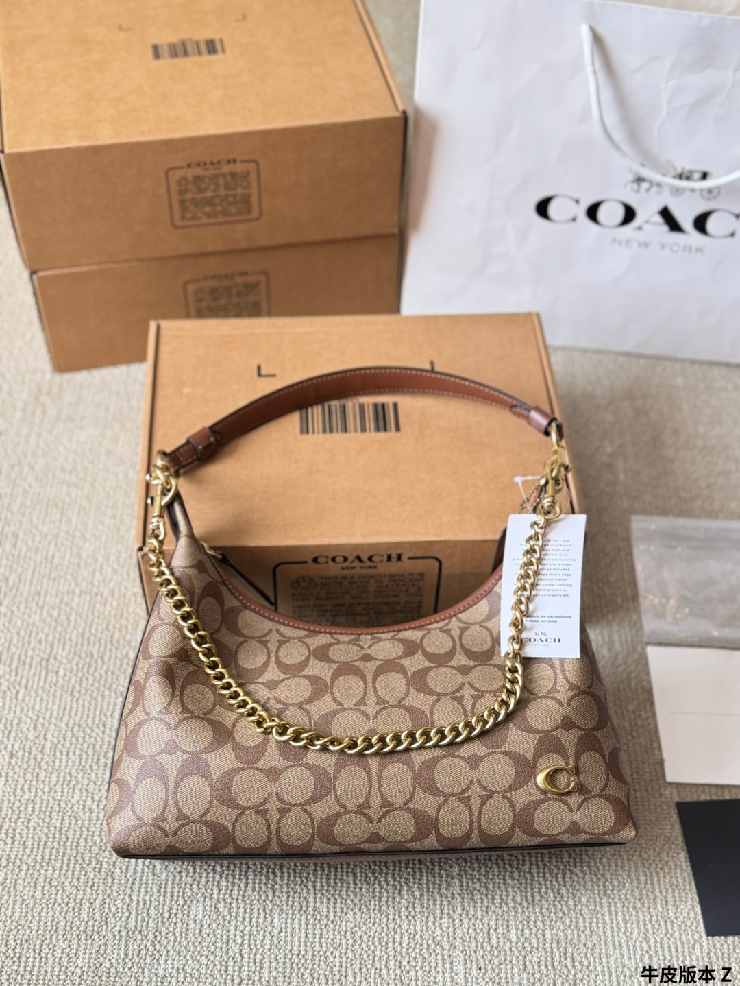 Coach Juliet hobo Bag 001 DB571 28cm