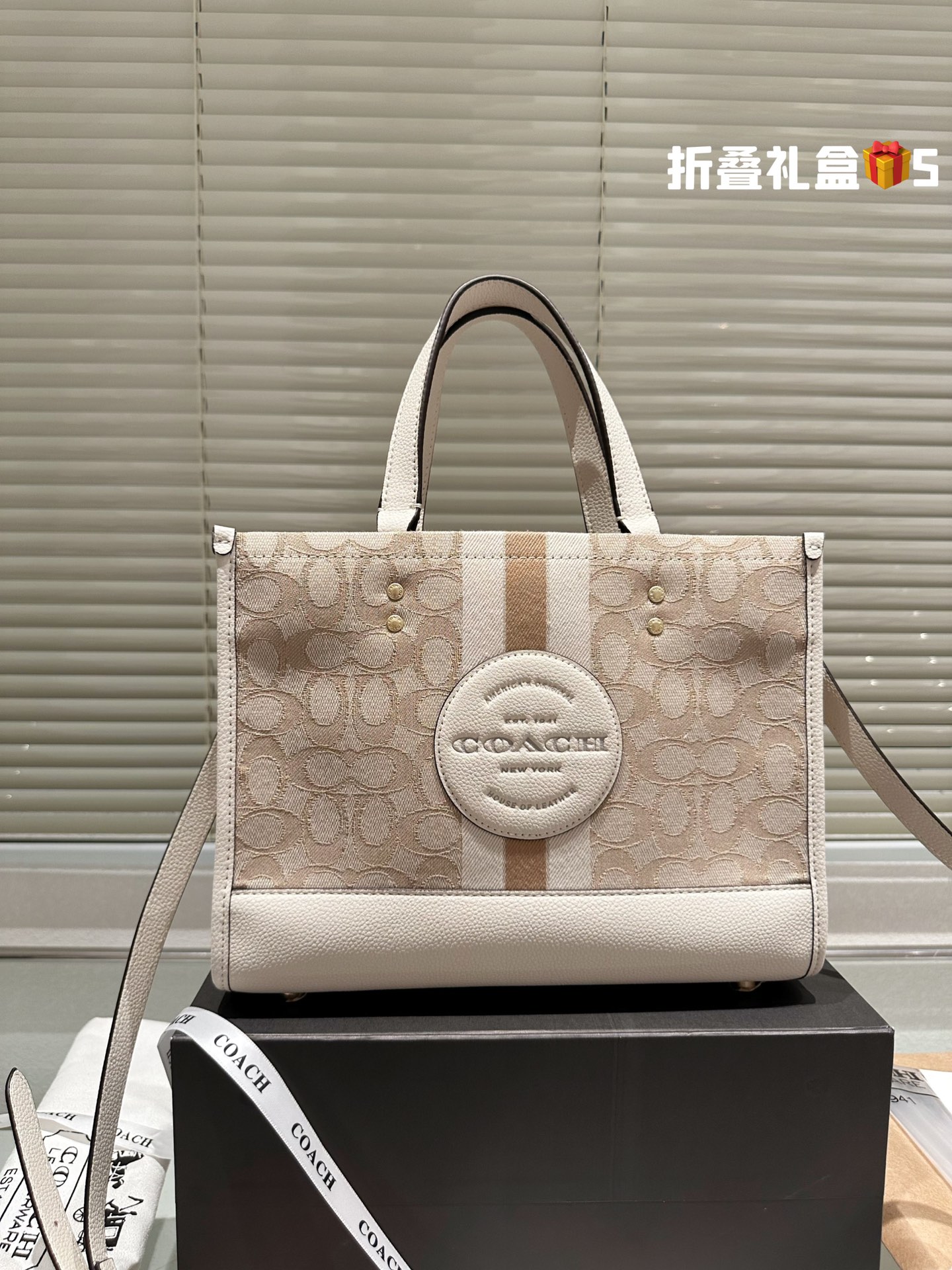 COACH DEMPSEY Tote 015 LLS581 30cm