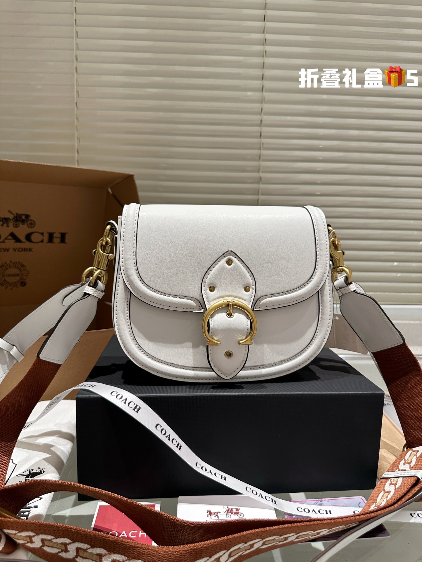 COACH BEAT Saddle Bag 035 LLS012 23cm