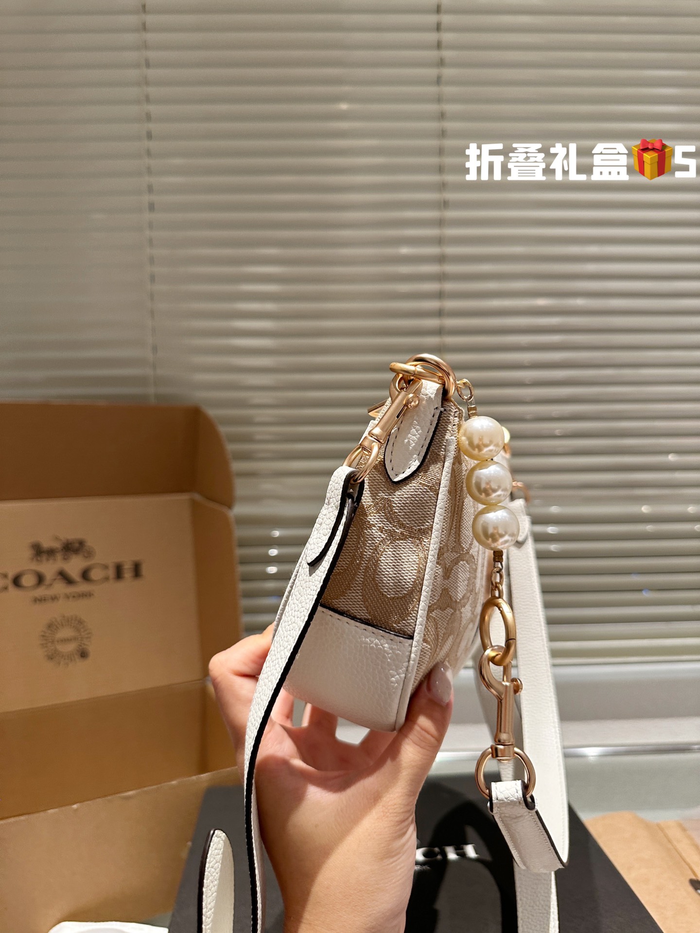 COACH LONNIEBAGUETTE Bag 029 LLS561 25cm
