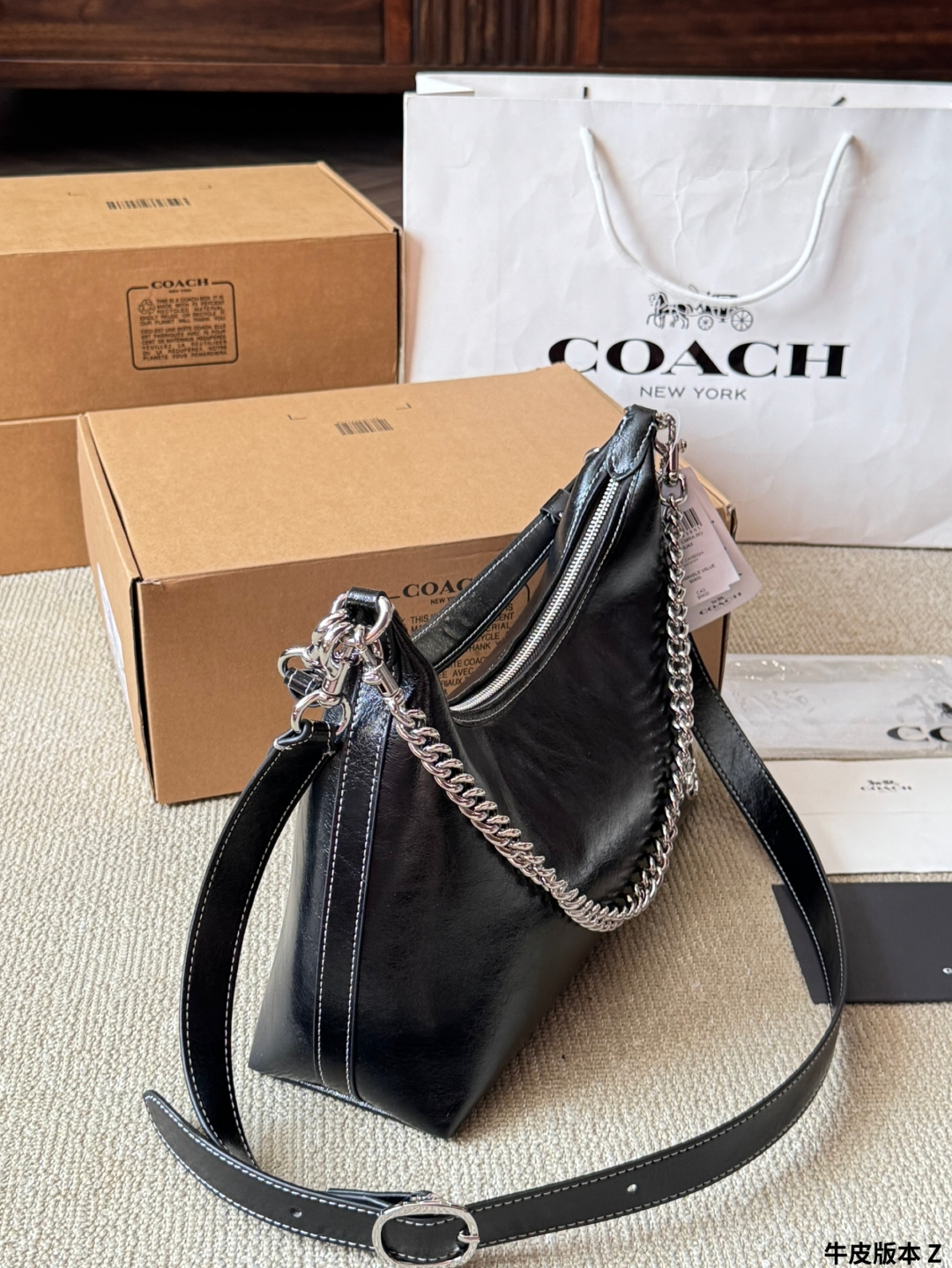 Coach Juliet hobo Bag 001 DB571 28cm