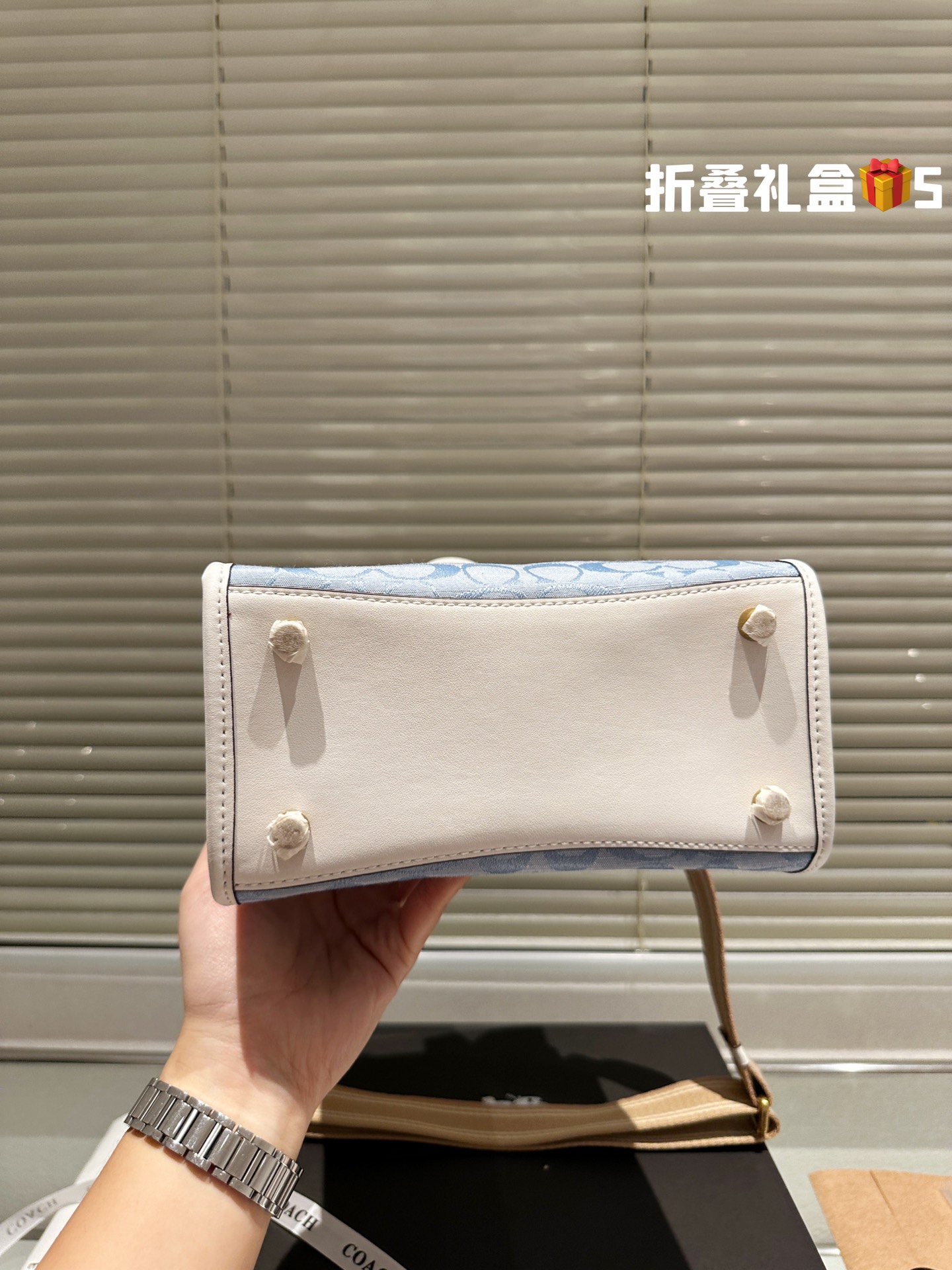 COACH FIELD Tote 011 LLS571 22cm