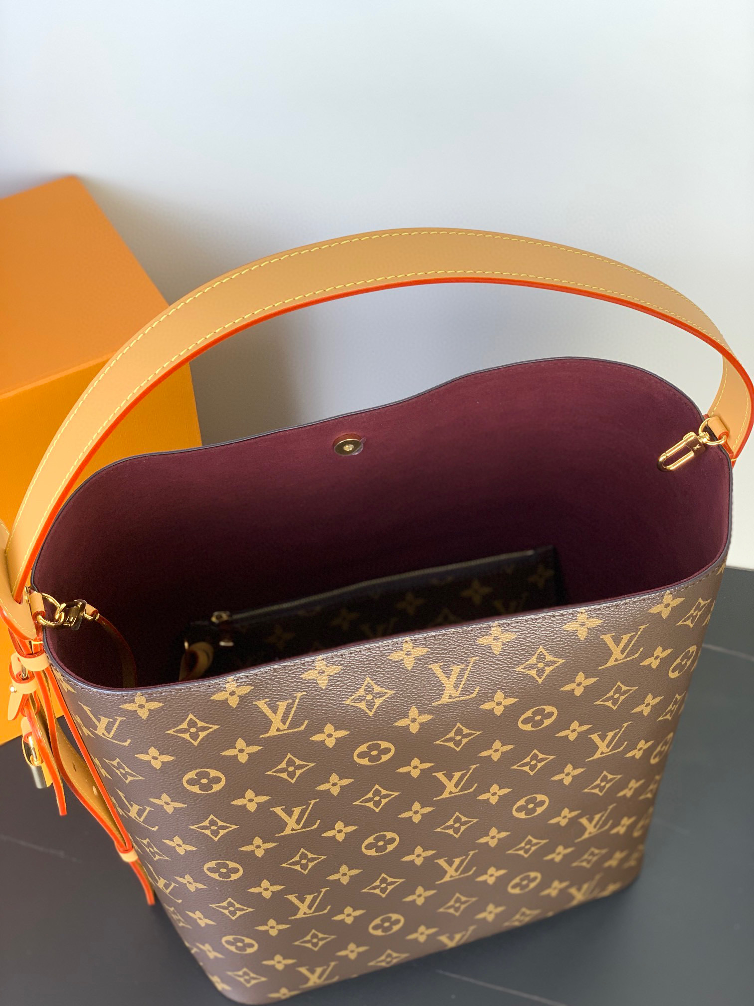 Louis Vuitton Bags ALL IN BB  Bucket Bag Shoulder Bag Monogram  M12926（12AReplica）