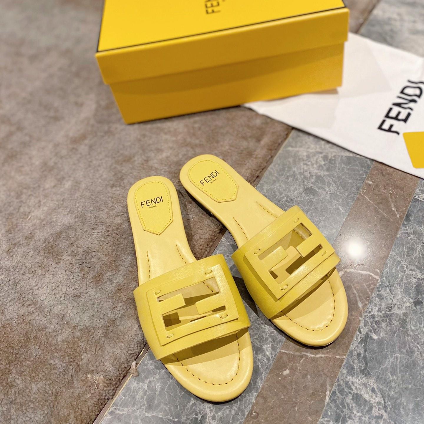 Fendi Slippers Shoes Sandal Slide (Replica)