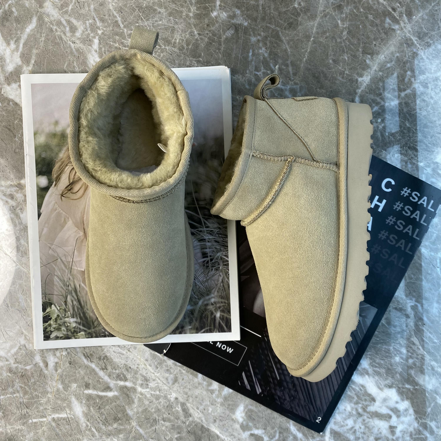 UGG Women's Classic Ultra Mini Snow Boots Tasman Tazz(Replica)