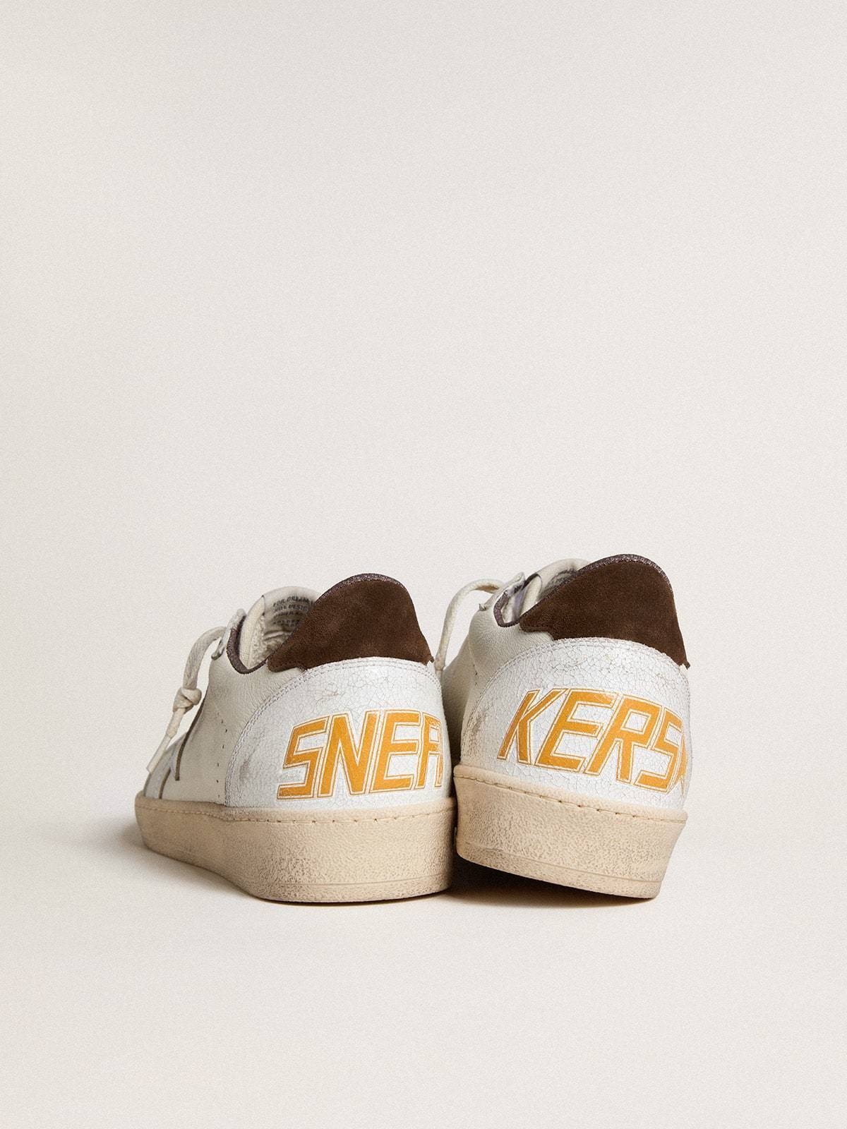 Golden Goose GGDB Ball Star LTD in nappa with metallic leather star and suede heel tab