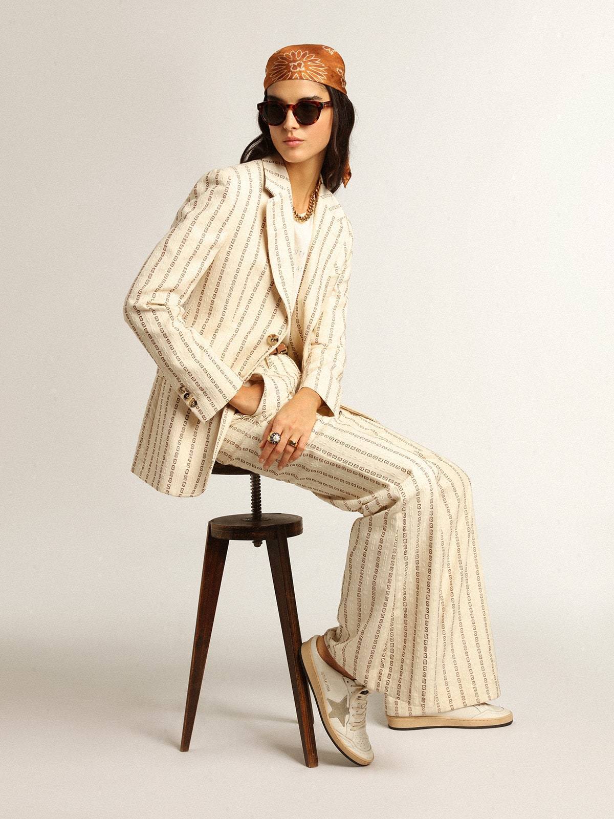 Golden Goose GGDB Ball Star Sabots in nappa leather with ice-gray suede star