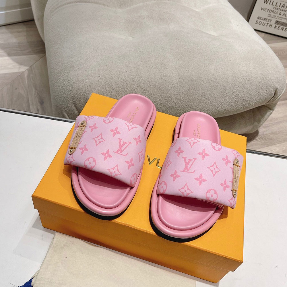 Louis Vuitton LV Pillow Comfortable Slide Sandals (Replica)