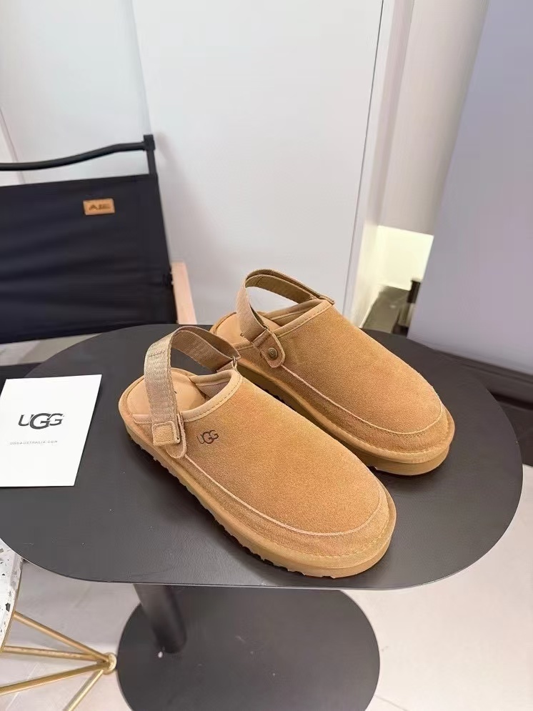 UGG New Autumn/Winter Slip-On Lazy Mule Slippers - High Quality Version(Replica)