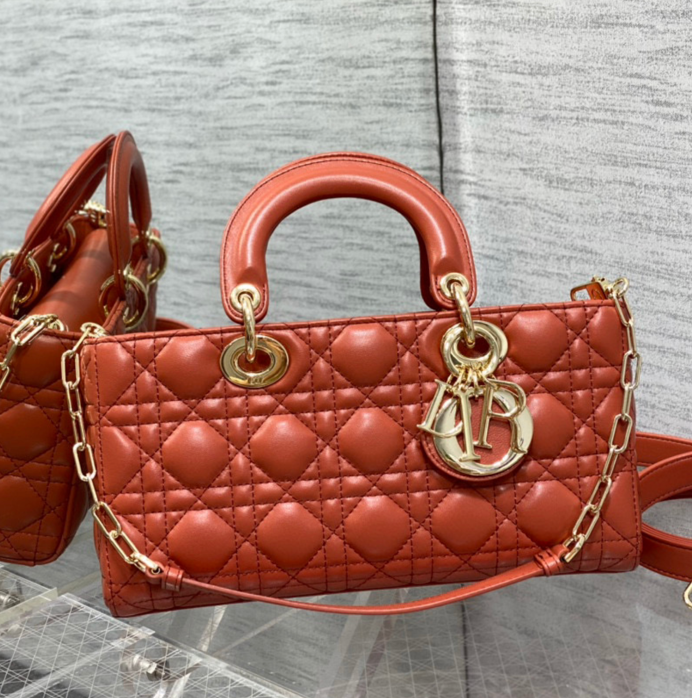 Dior Medium LADY D-JOY - Sheep leather (Replica)