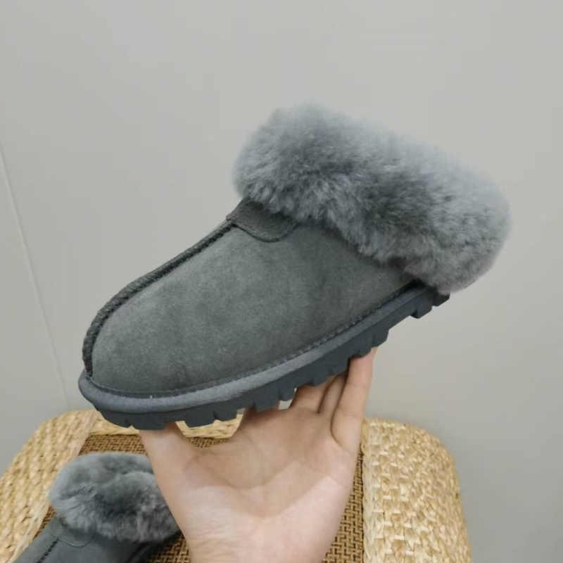 UGG New Autumn/Winter Slip-On Lazy Mule Slippers - High Quality Version(Replica)