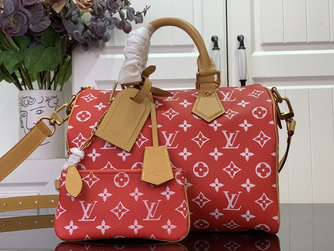 Louis Vuitton LV Speedy P9 Bandoulière 30 handbags(12AReplica)