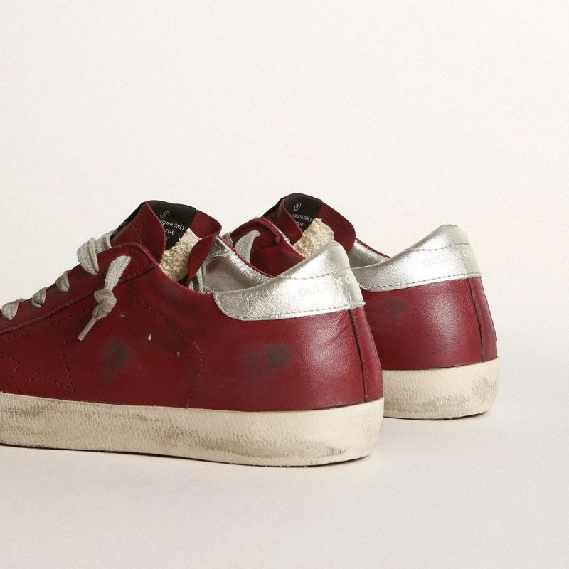 Golden Goose GGDB Super-Star sneakers in nappa leather with perforated star