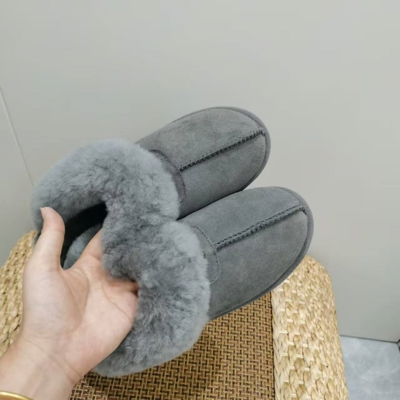 UGG New Autumn/Winter Slip-On Lazy Mule Slippers - High Quality Version(Replica)