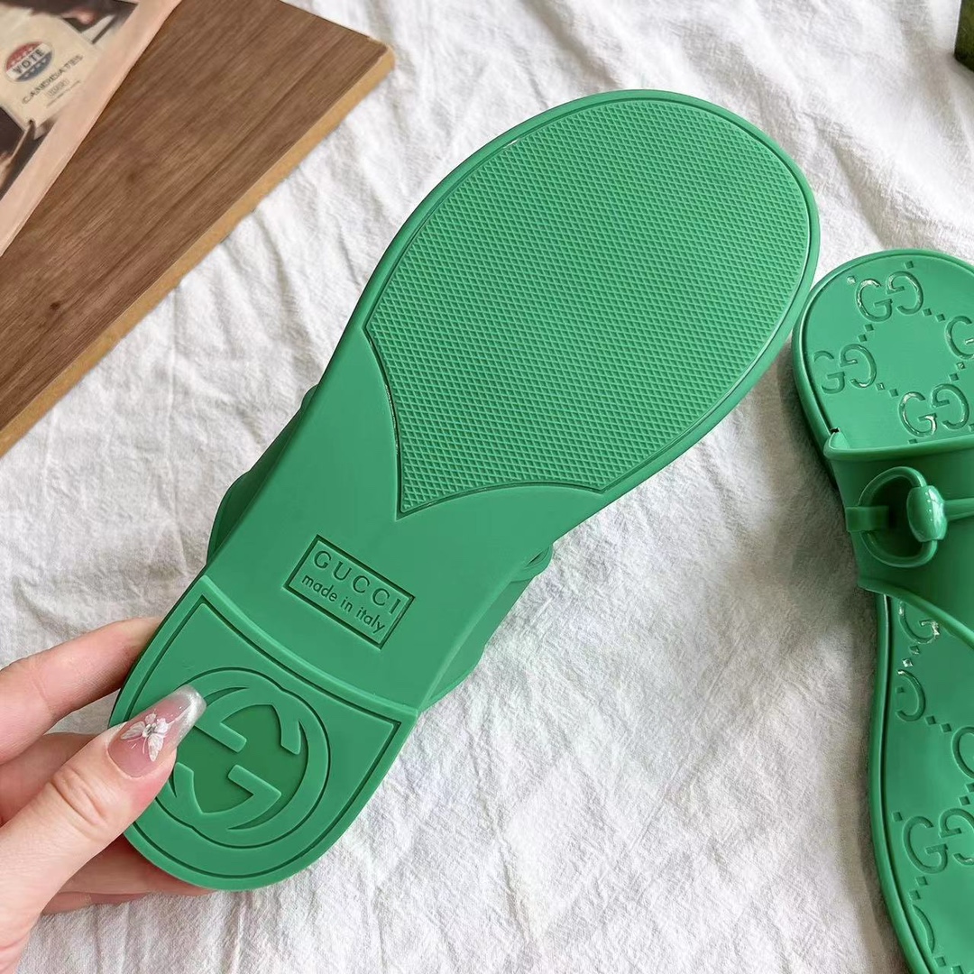 Gucci Slide Sandals Slipper With Horsebit TPU Mirror Version