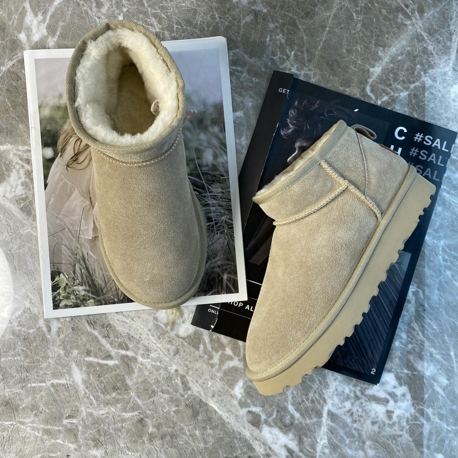 UGG Women's Classic Ultra Mini Snow Boots Tasman Tazz(Replica)