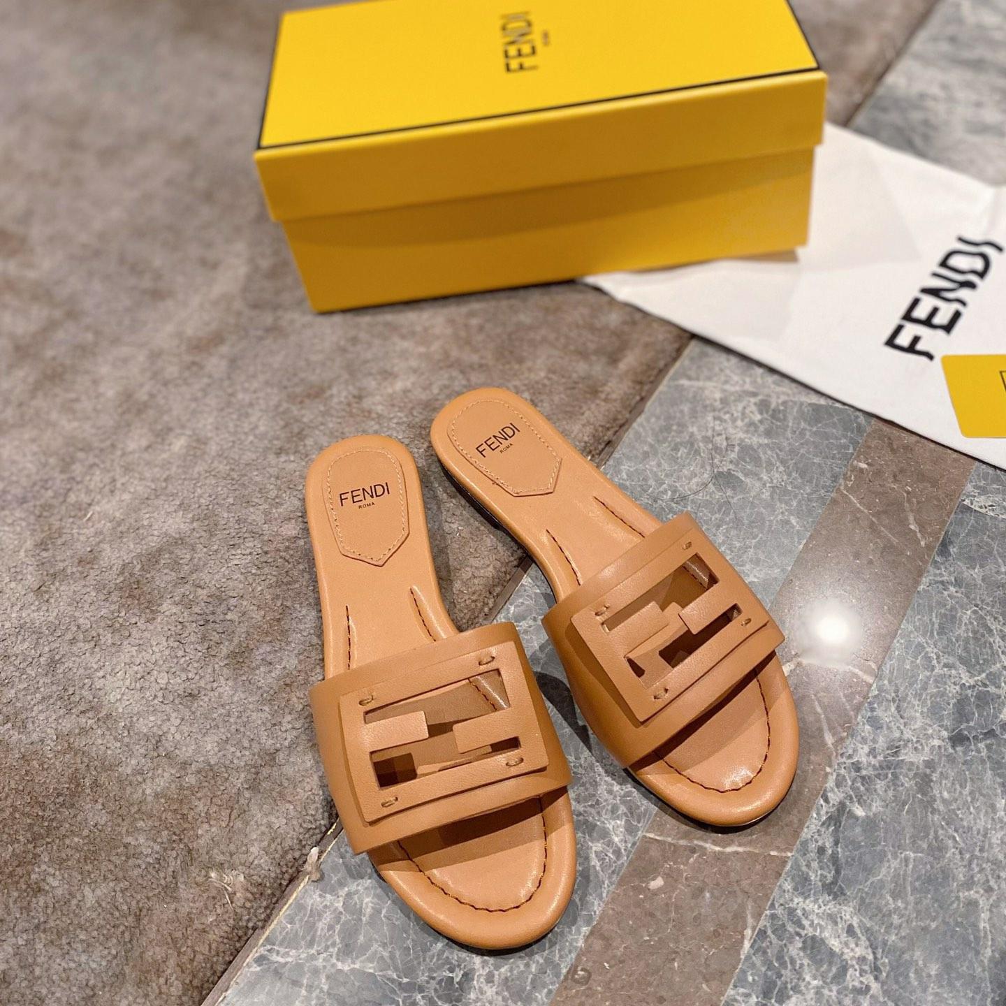 Fendi Slippers Shoes Sandal Slide (Replica)