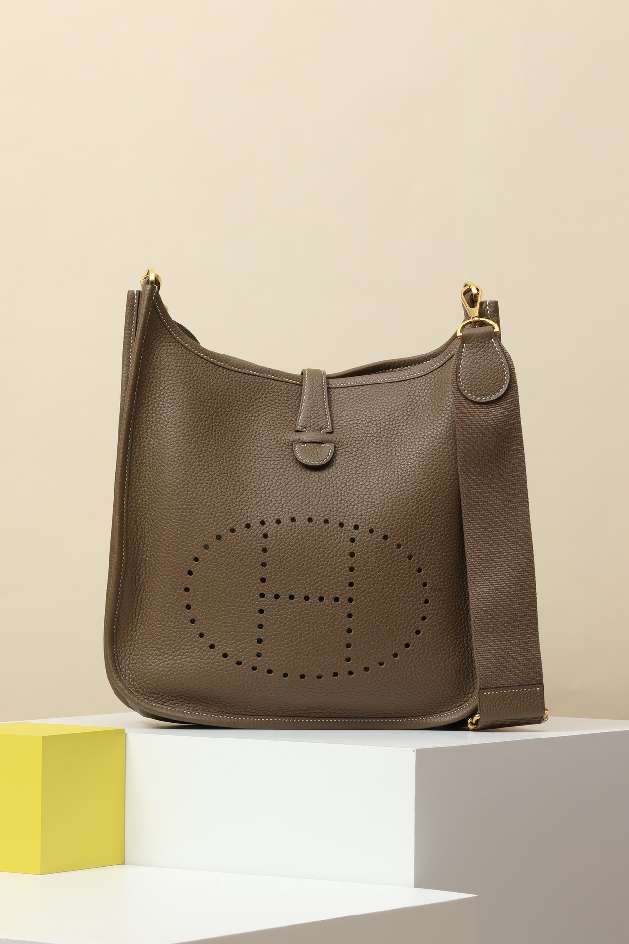 Hermes Yī fú lín Bags handbag Shoulder Bag 29cm （12AReplica）