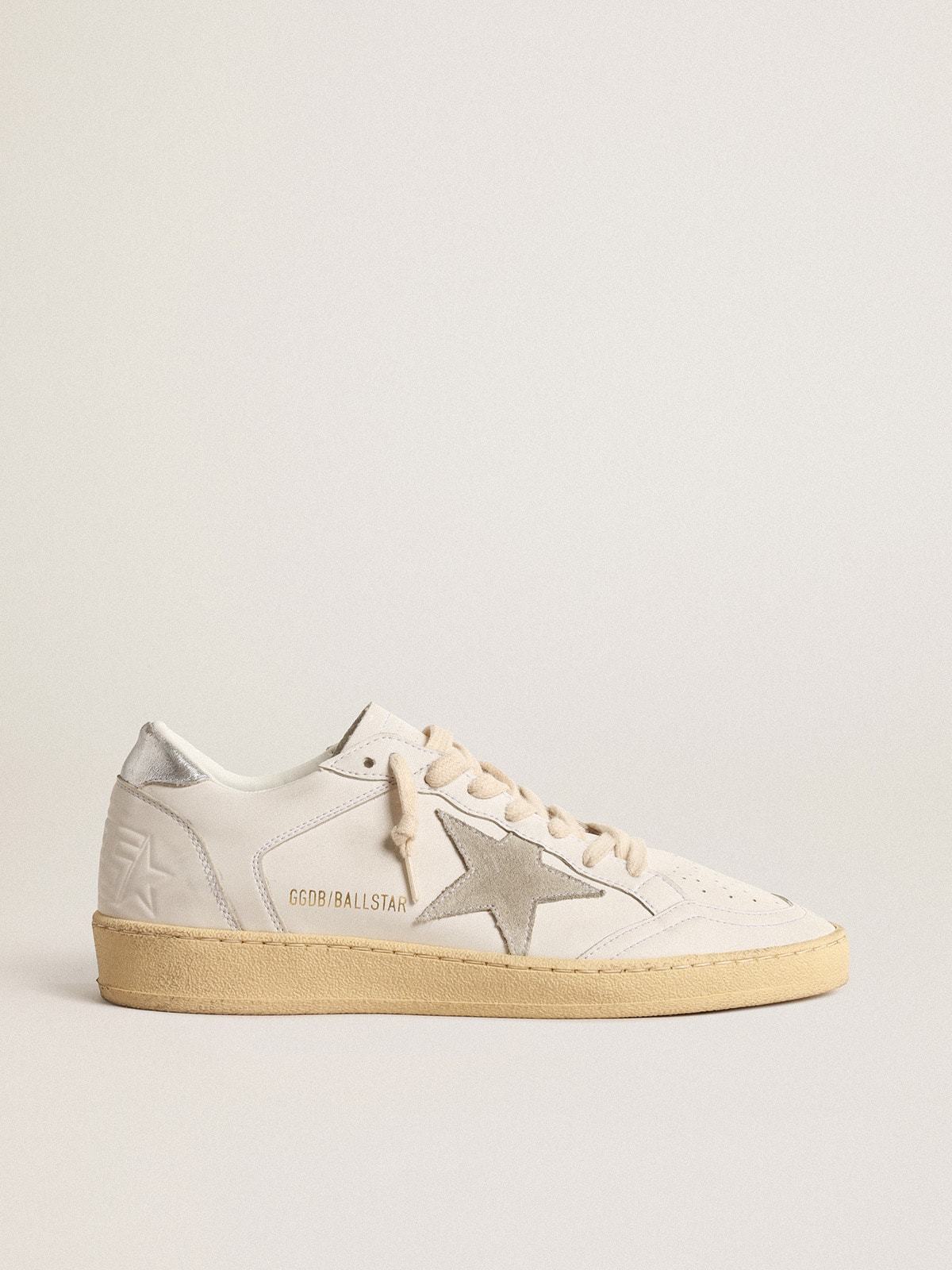 Golden Goose GGDB Ball Star with suede star and metallic leather heel tab