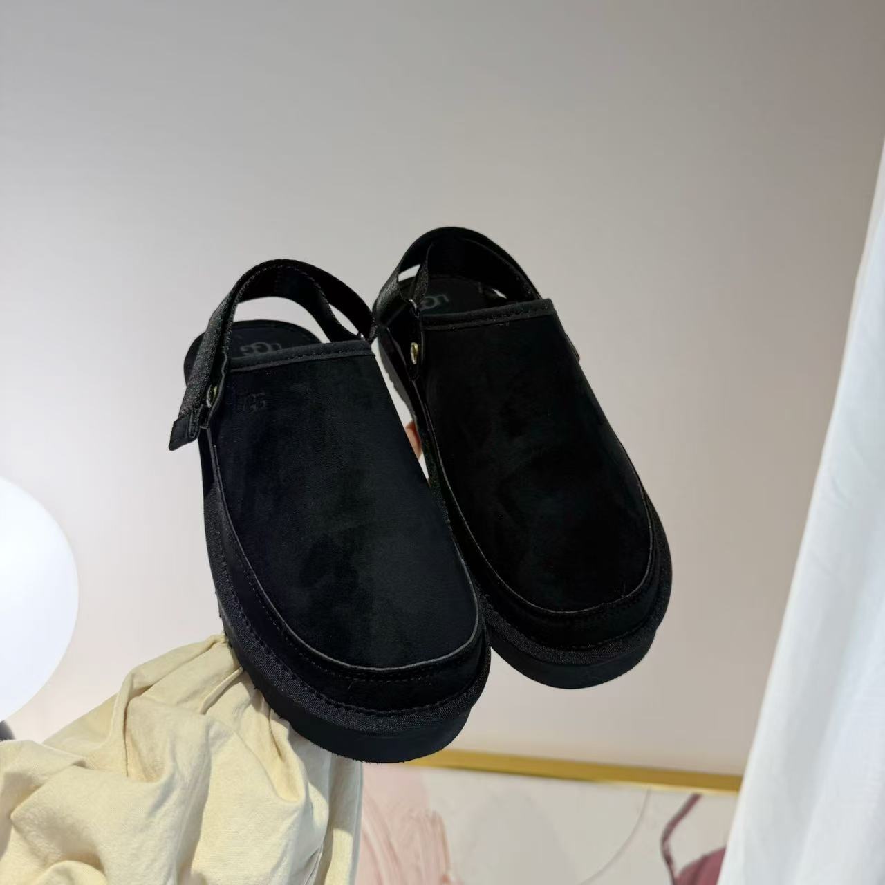 UGG New Autumn/Winter Slip-On Lazy Mule Slippers - High Quality Version(Replica)