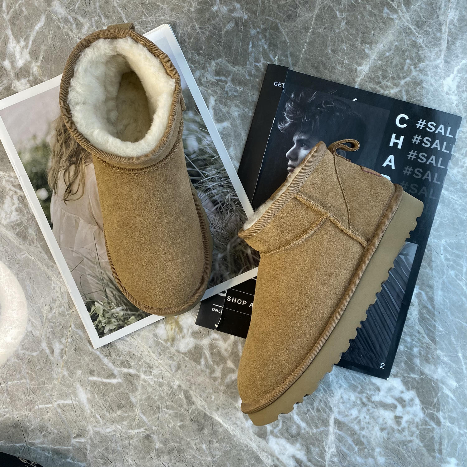 UGG Women's Classic Ultra Mini Snow Boots Tasman Tazz(Replica)